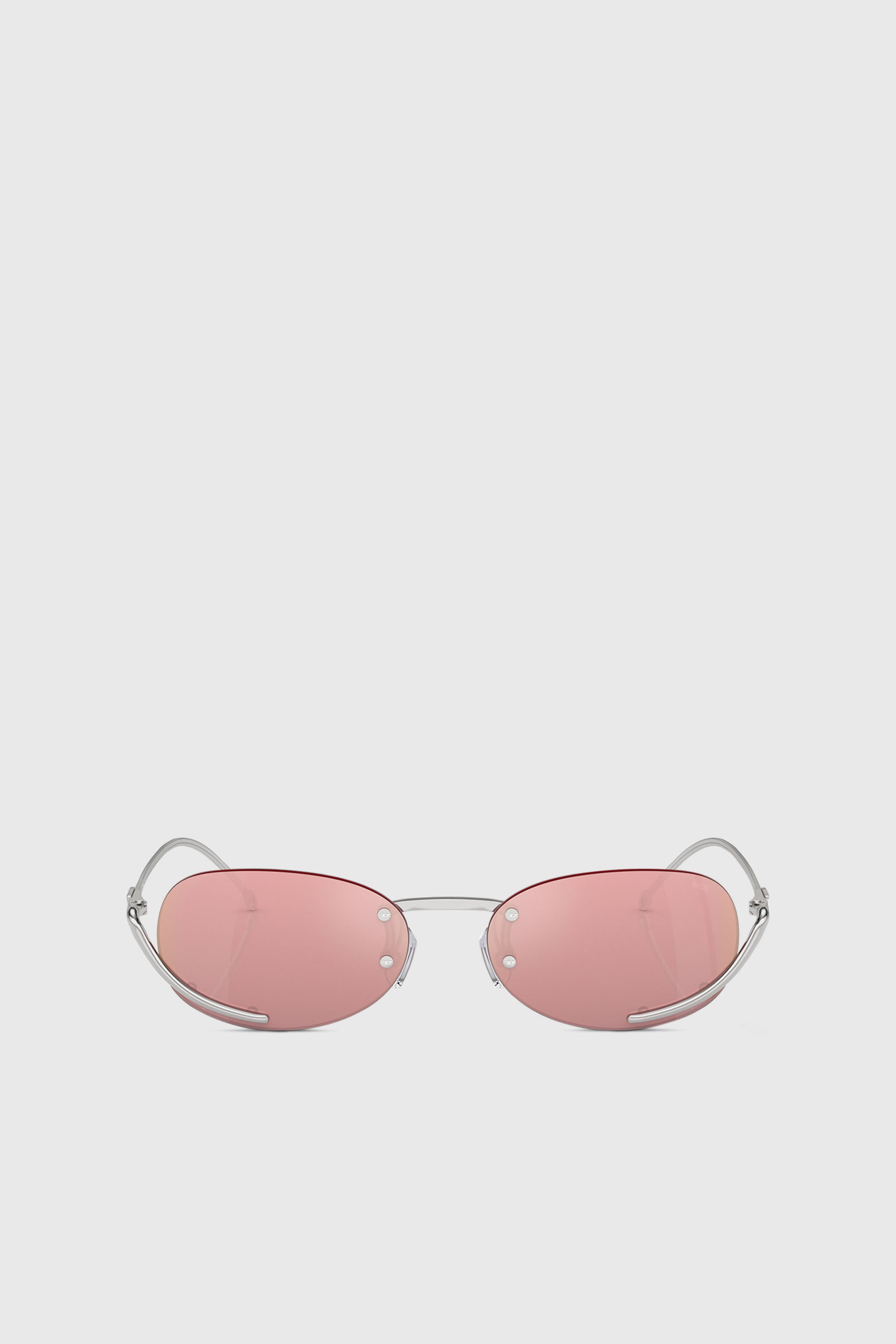 Diesel - 0DL1004, Lunettes de soleil ovales Mixte in Rose - 1