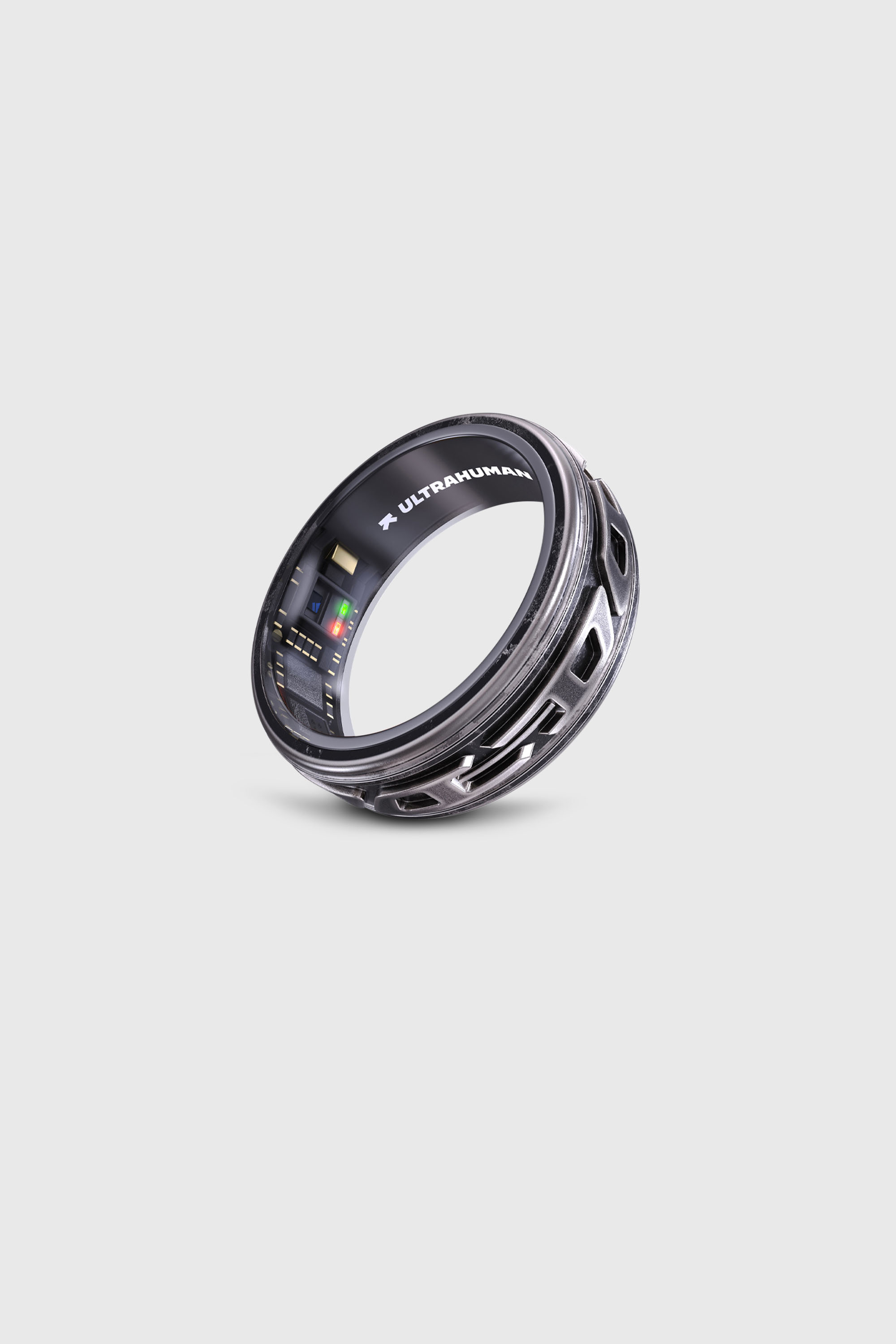 Diesel - SMART RING PHANTOM BLACK- UHRA-DD SMART RING, Anneau connect&eacute; en noir vieilli Mixte in Noir - 3