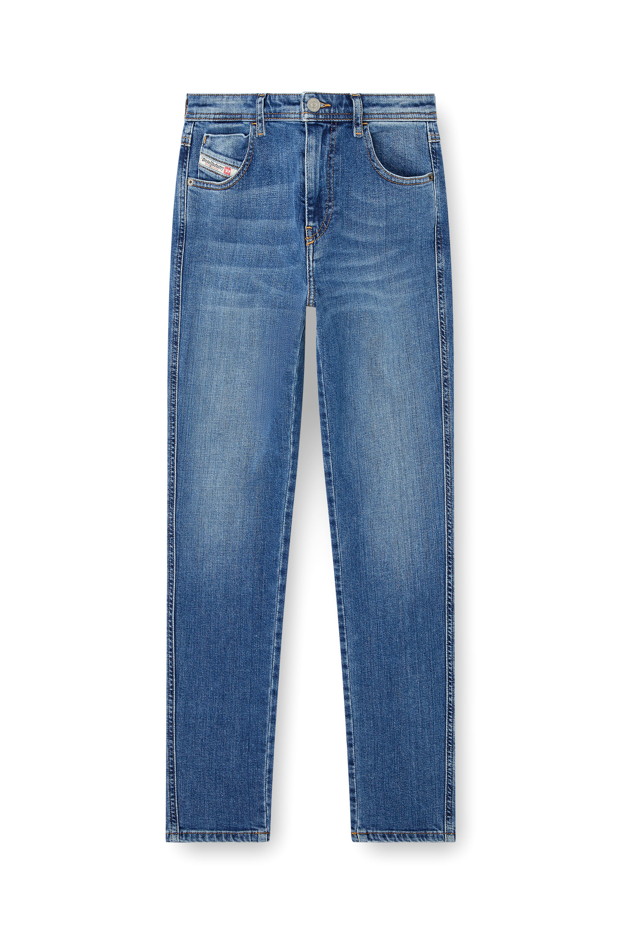 Diesel - Skinny Jeans 2015 Babhila 09L02 Femme, Bleu moyen - Image 2