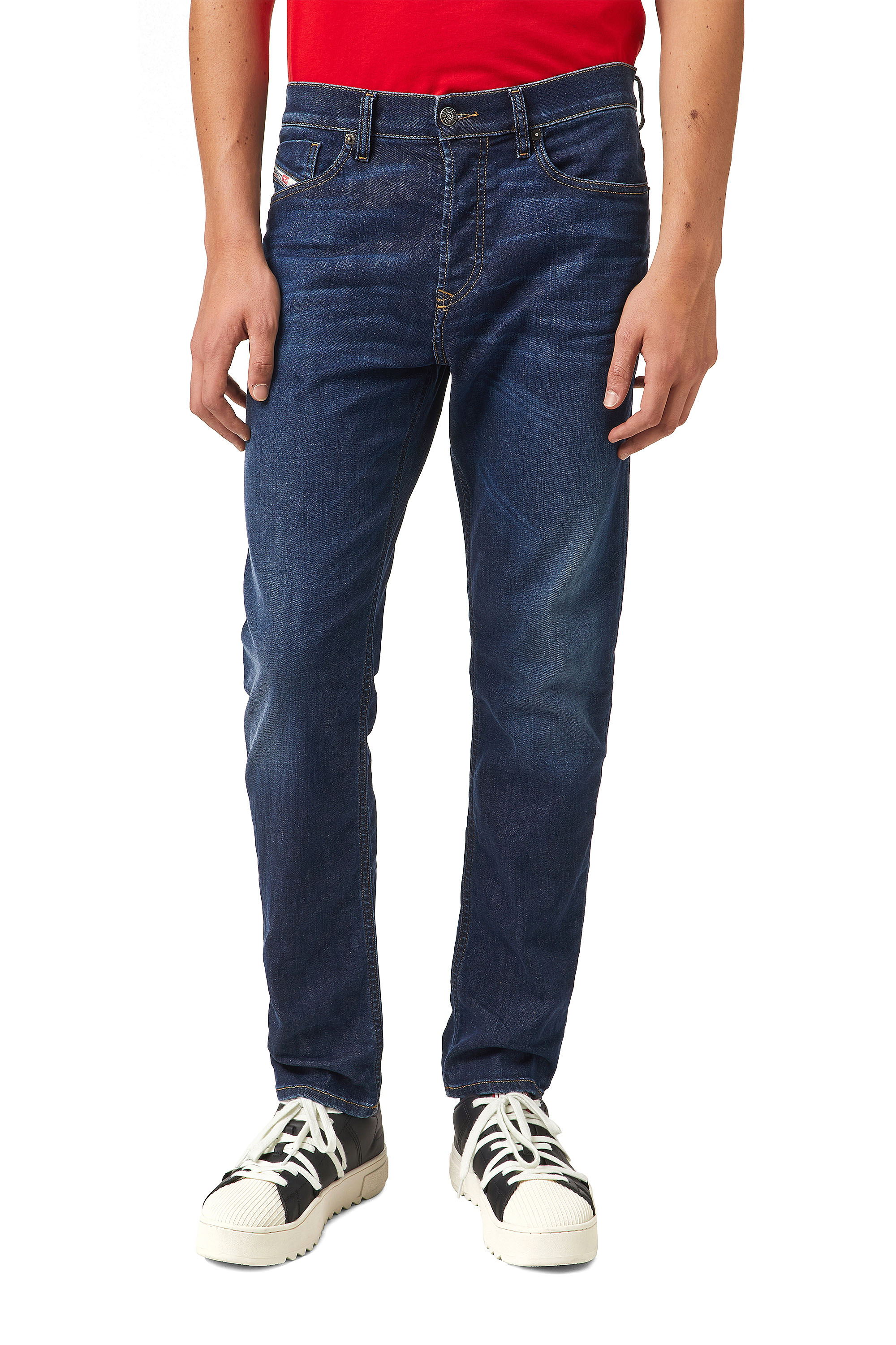D-Fining 009ZU, Bleu Foncé - Jeans