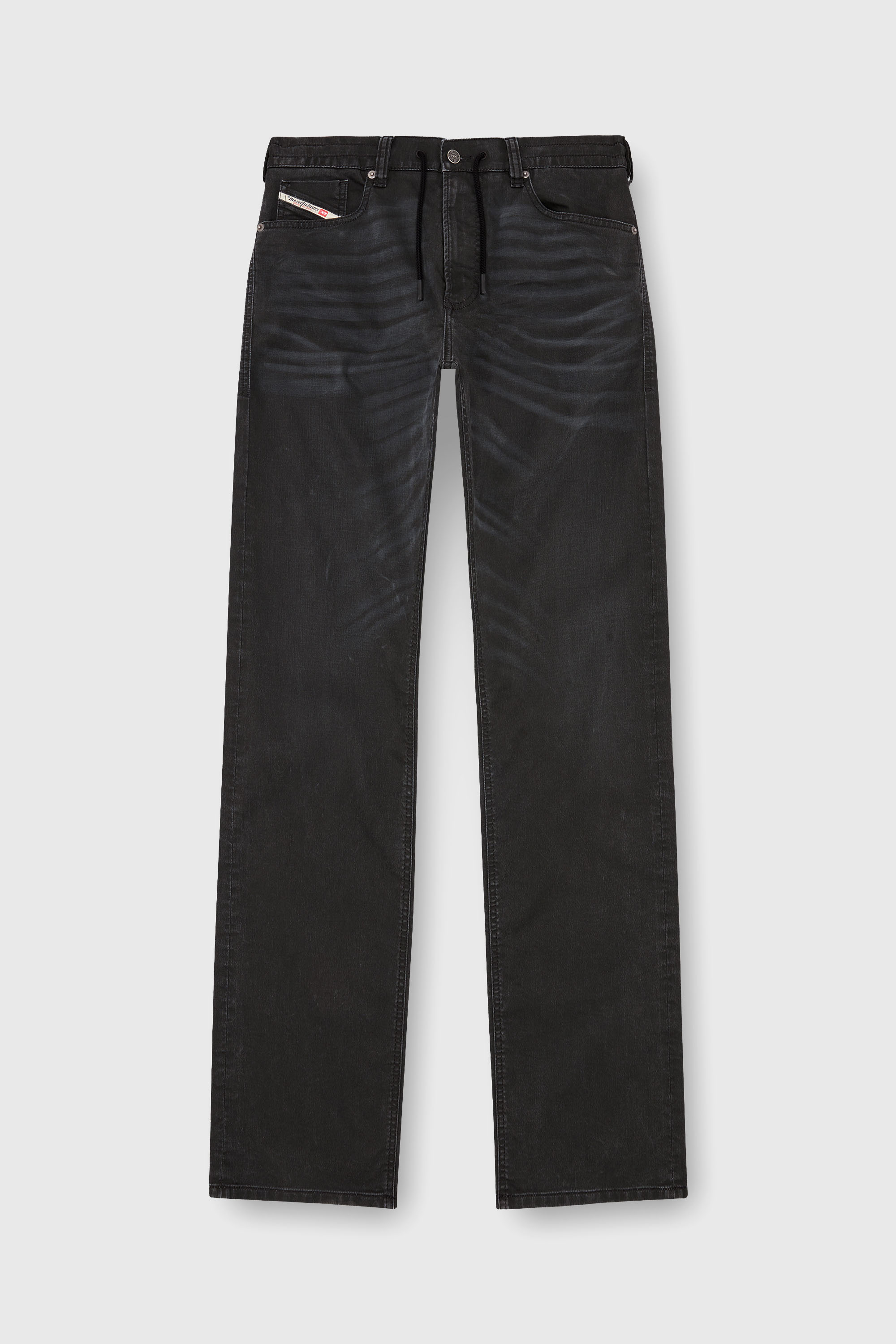 Diesel - Relaxed 2080 D-Reel Joggjeans&reg; 09J75 Homme, Noir/Gris fonc&eacute; - Image 2