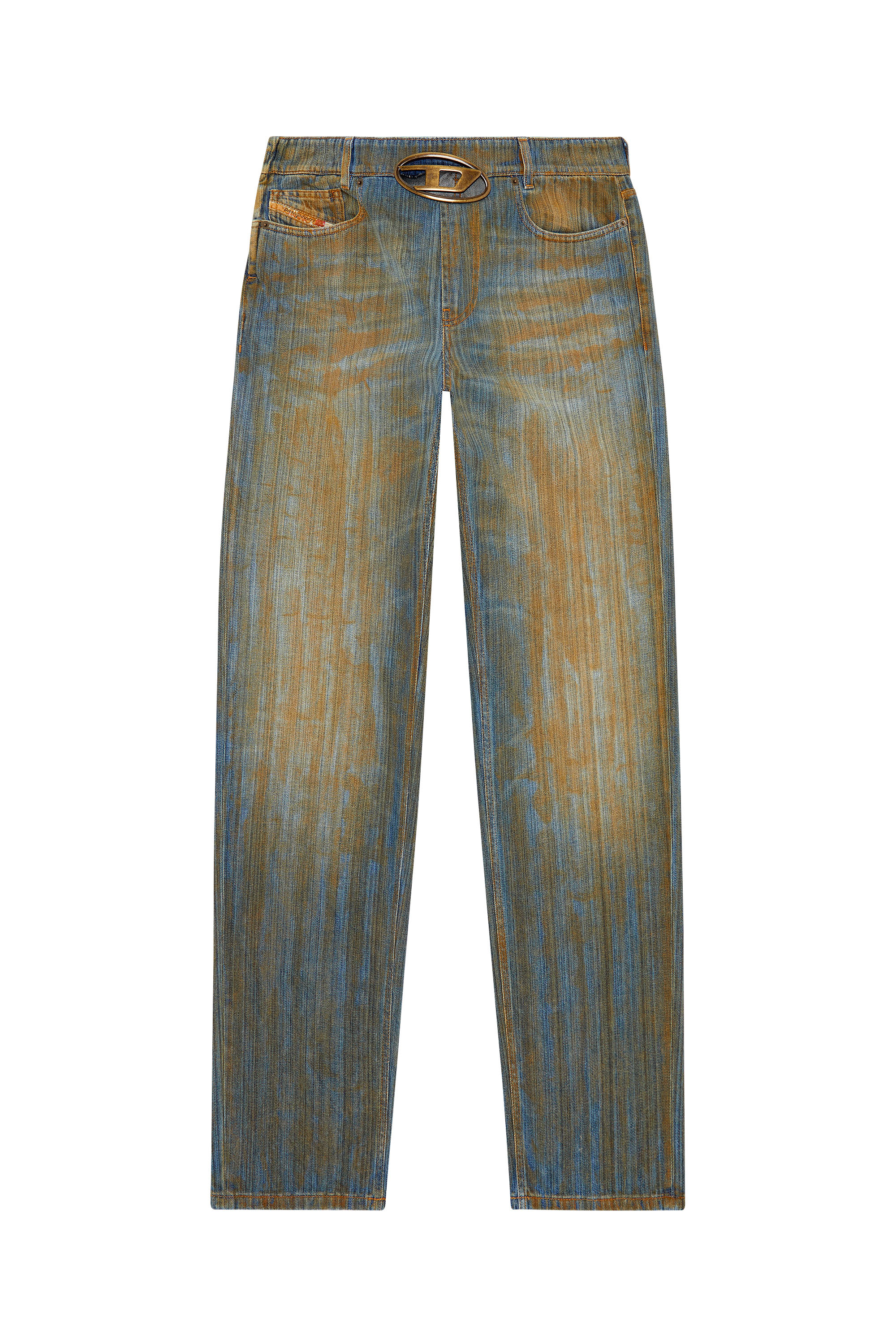 Diesel - Straight Jeans 2010 D-Macs 0NLAL, Bleu moyen - Image 5