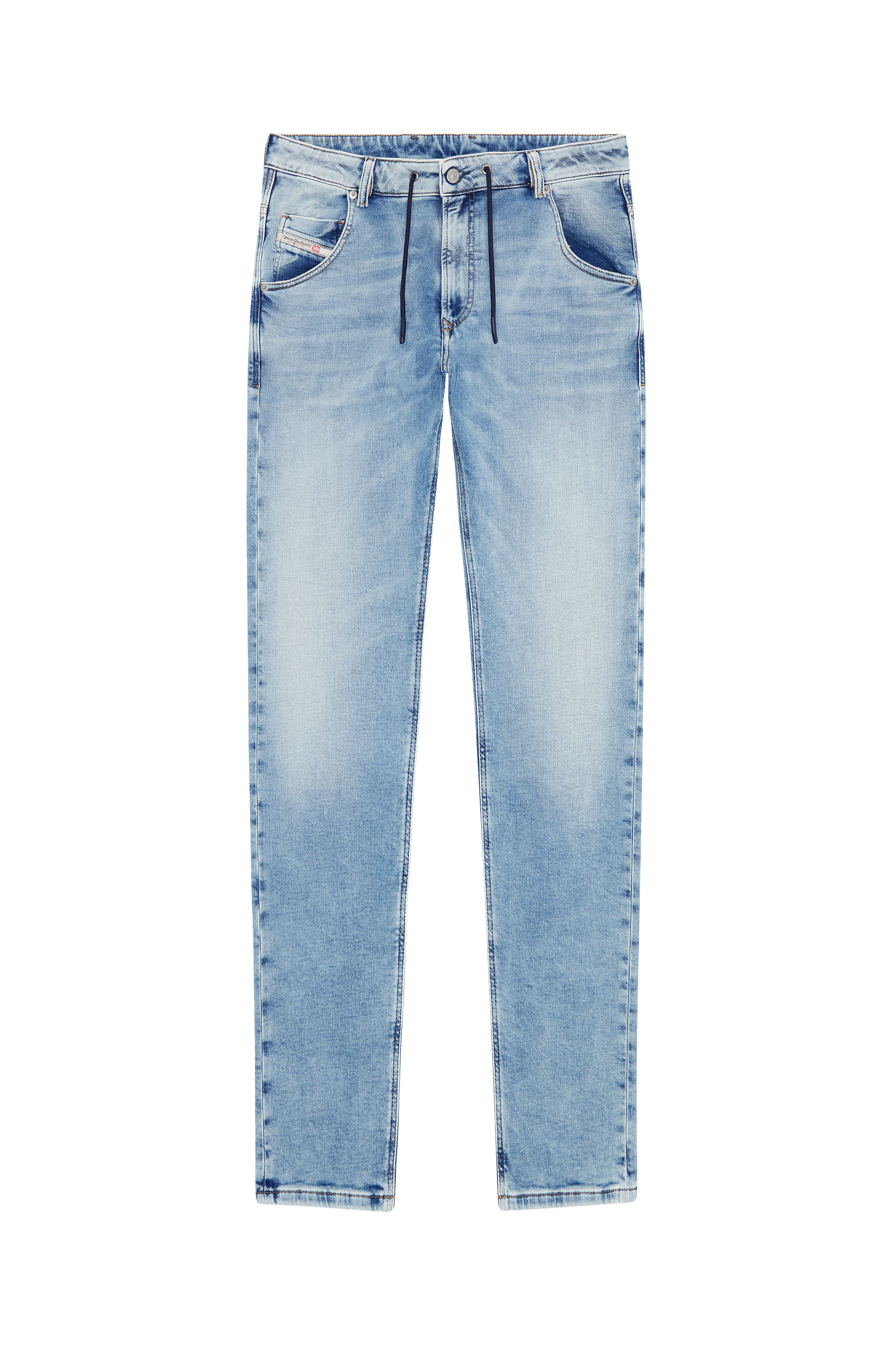 Diesel - Krooley JoggJeans® 068BB Tapered, Bleu Clair - Image 6