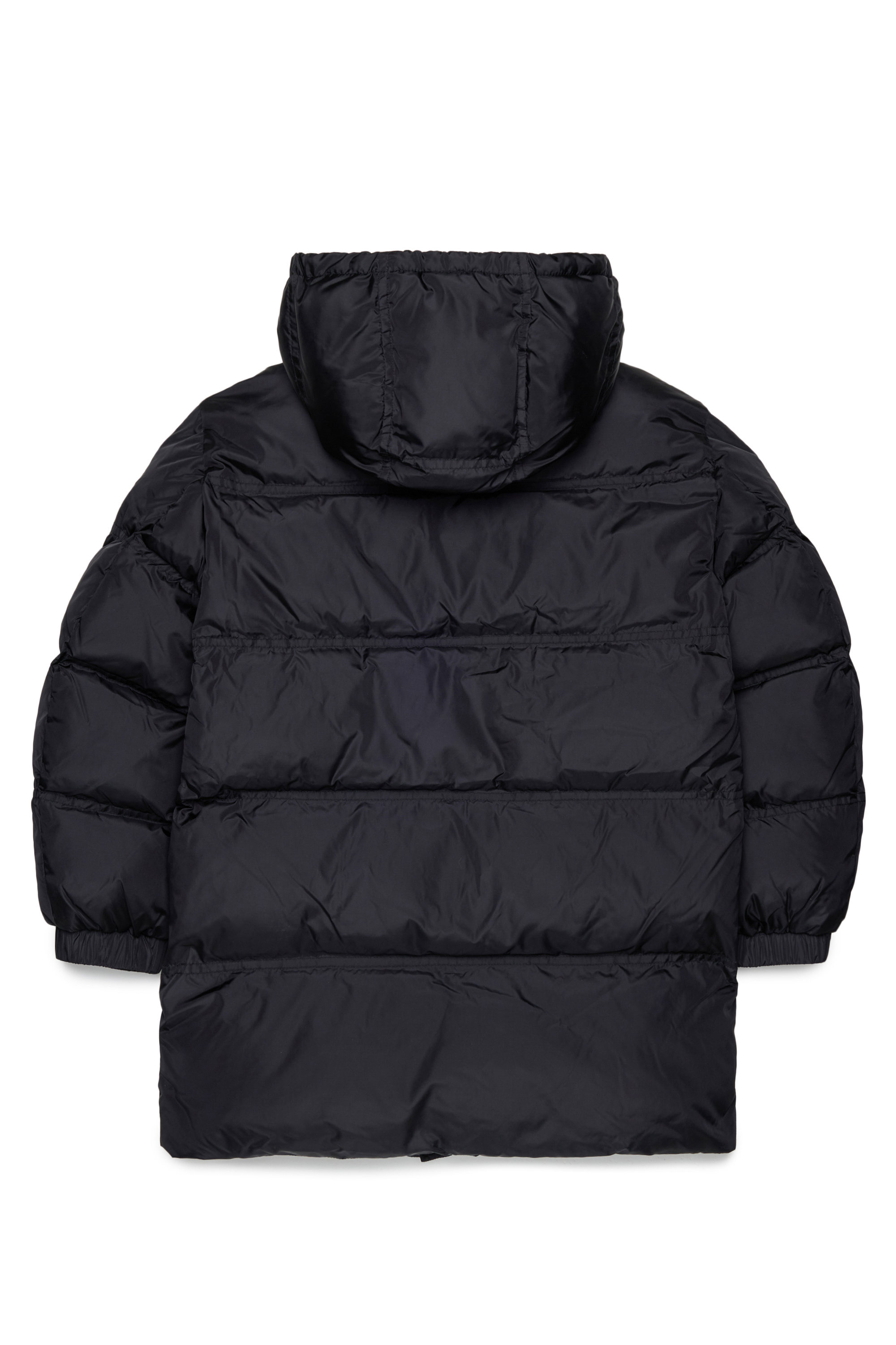 Diesel - JRIVONLONG, Manteau puffer avec poches oversize Mixte in Noir - 2