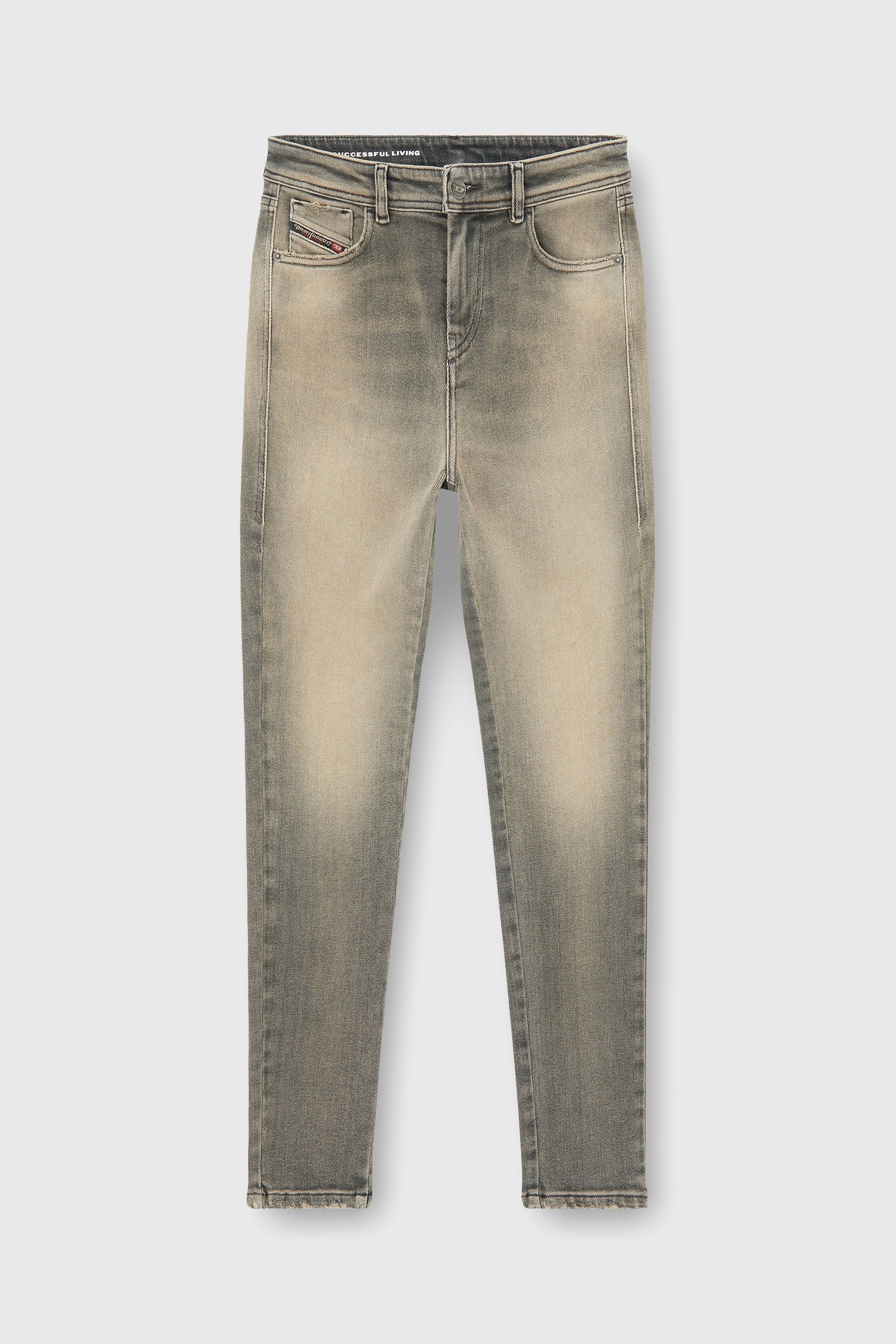 Diesel - Skinny Jeans 2017 Slandy 09P32 Femme, Gris - Image 6