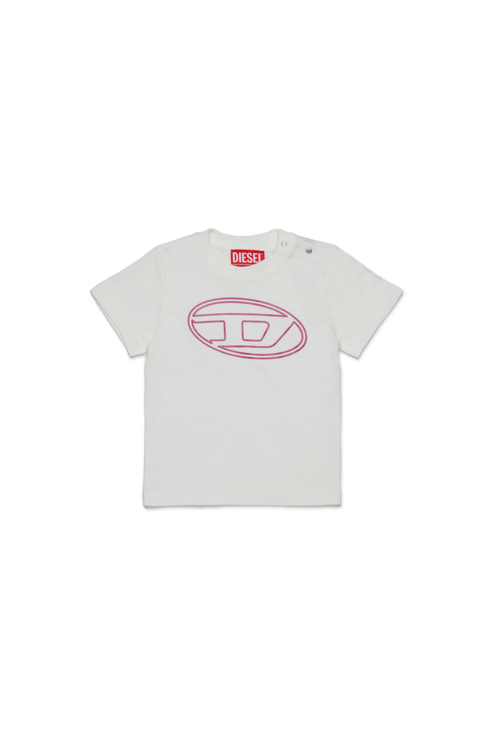 Diesel - TIMOTYB, T-shirt en coton avec logo Mixte in Polychrome - 1