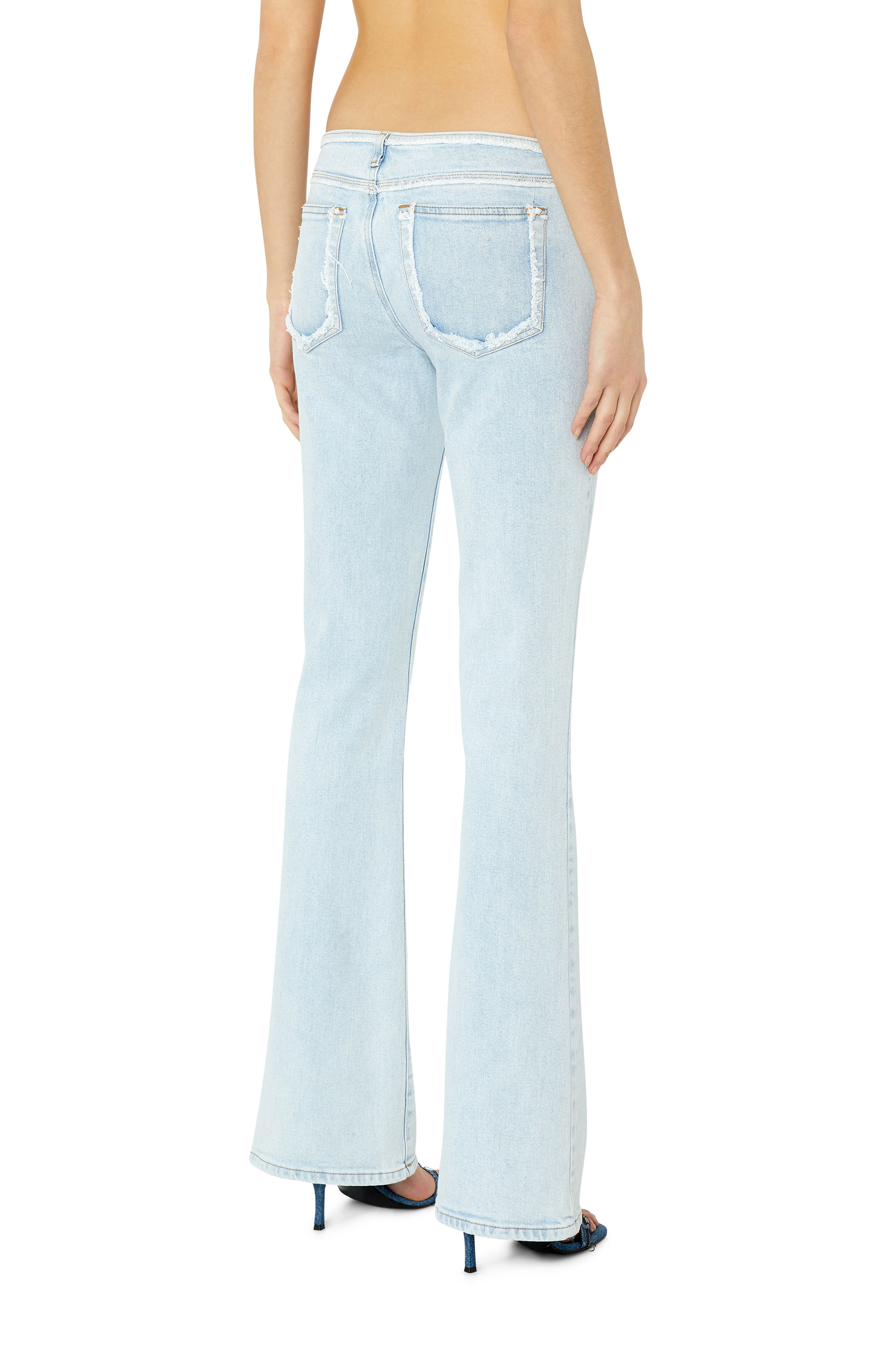 Diesel - 1969 D-EBBEY 09F68 Bootcut and Flare Jeans, Bleu Clair - Image 2