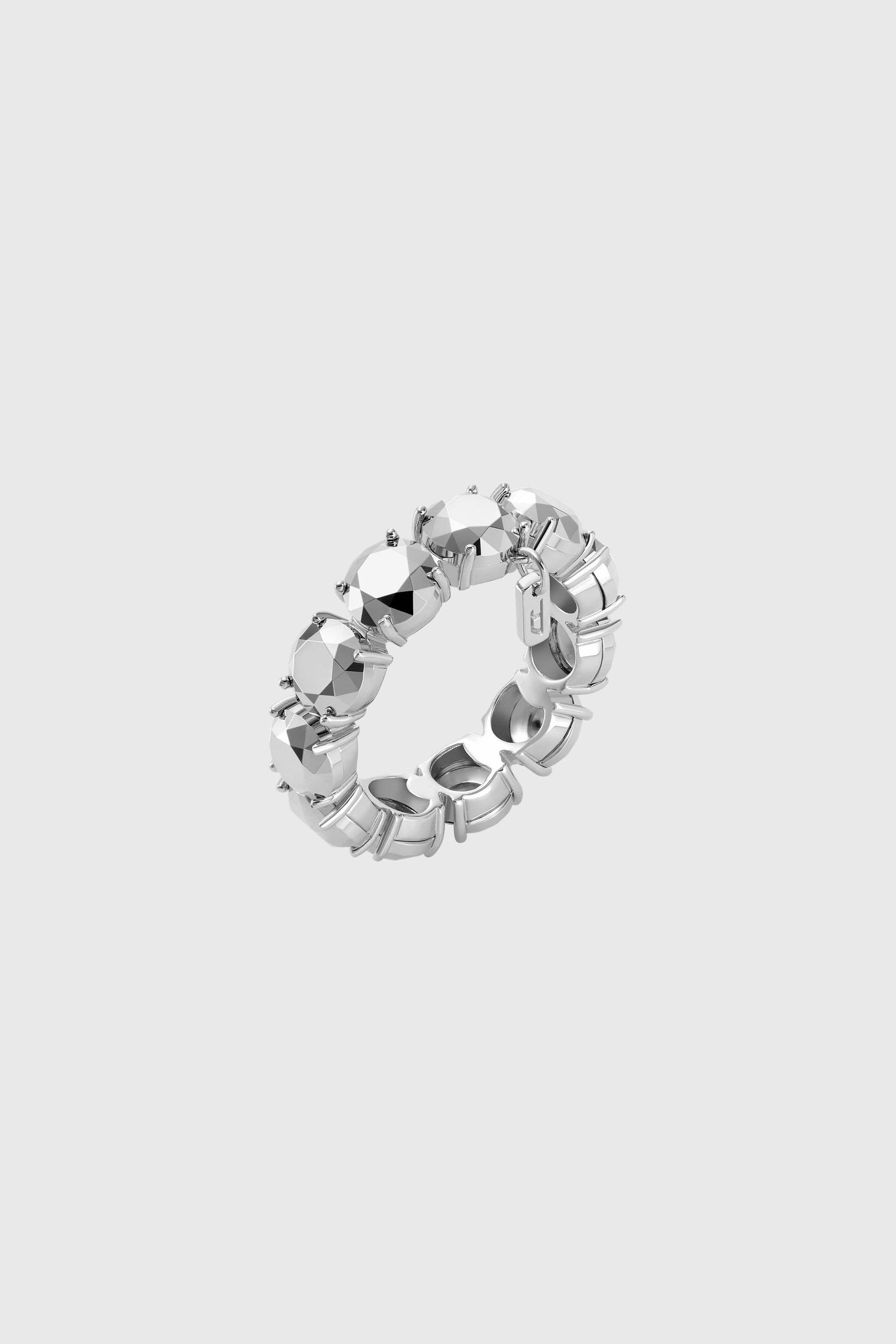 Diesel - DL1359040 STERLING SILVER JEWEL, Bague en argent sterling Mixte in Gris argent&eacute; - 1