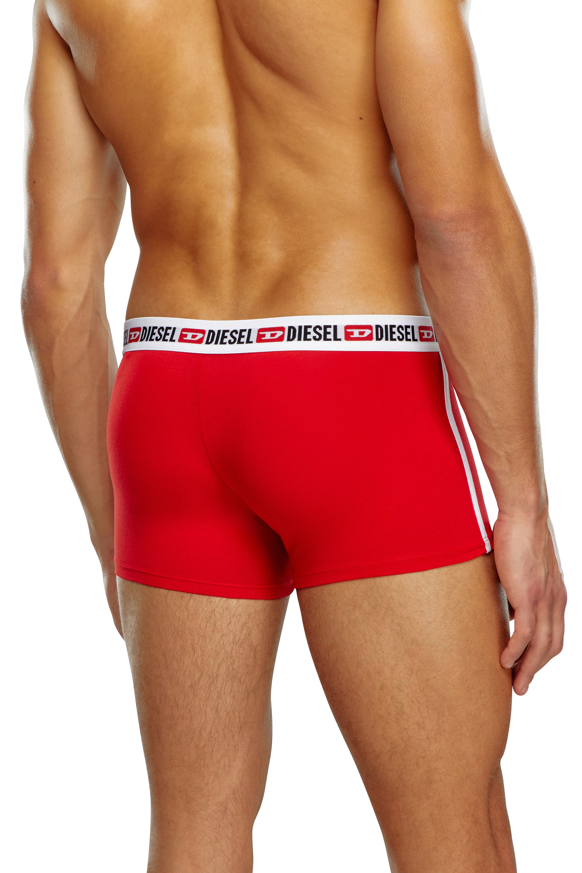 Diesel - UMBX-SHAWNTWOPACK BOXERS, Bleu/Rouge - Image 2