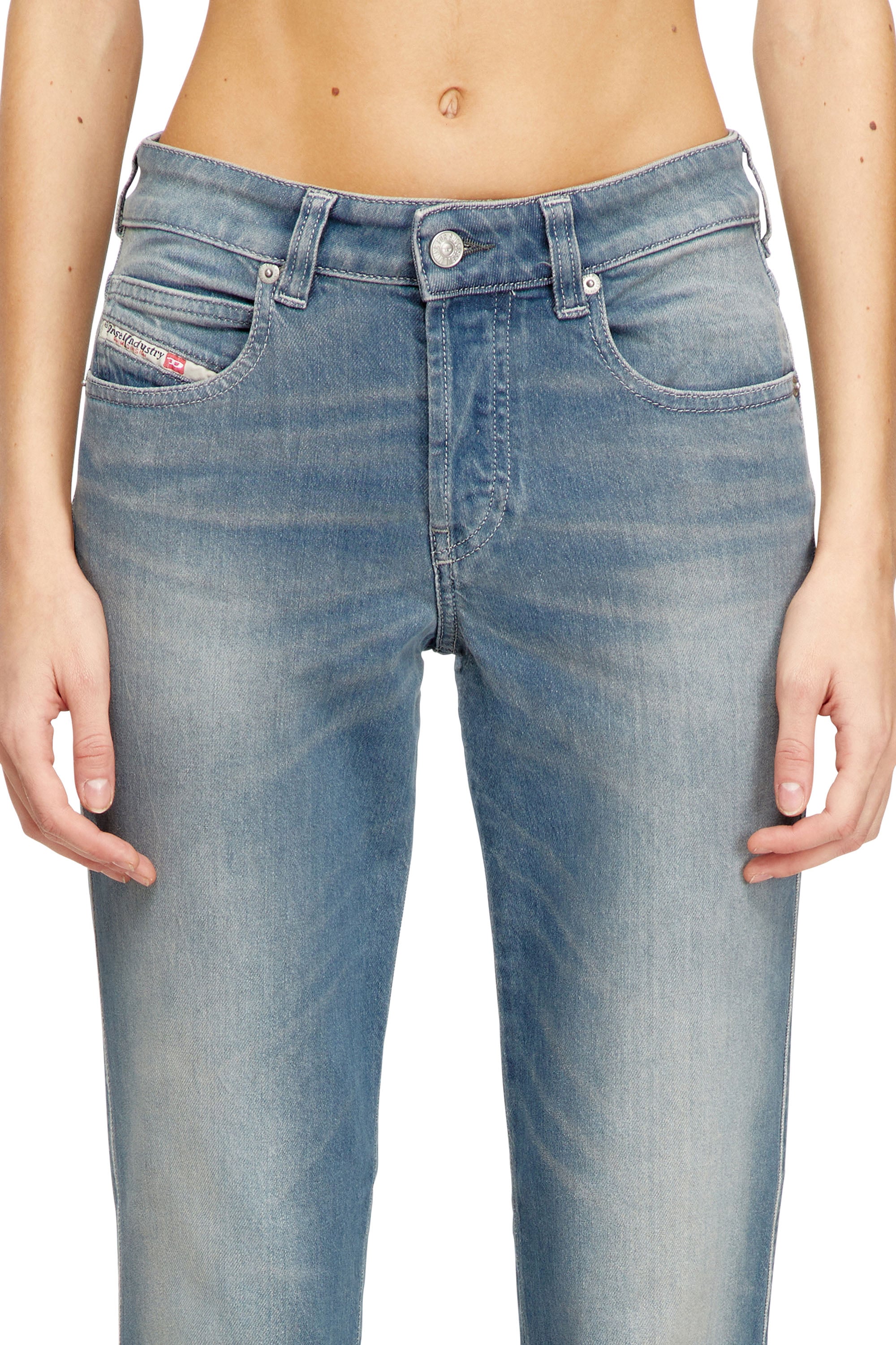 Diesel - Slim Jeans 1992 D-Jiann 09N75 Femme, Bleu moyen - Image 4