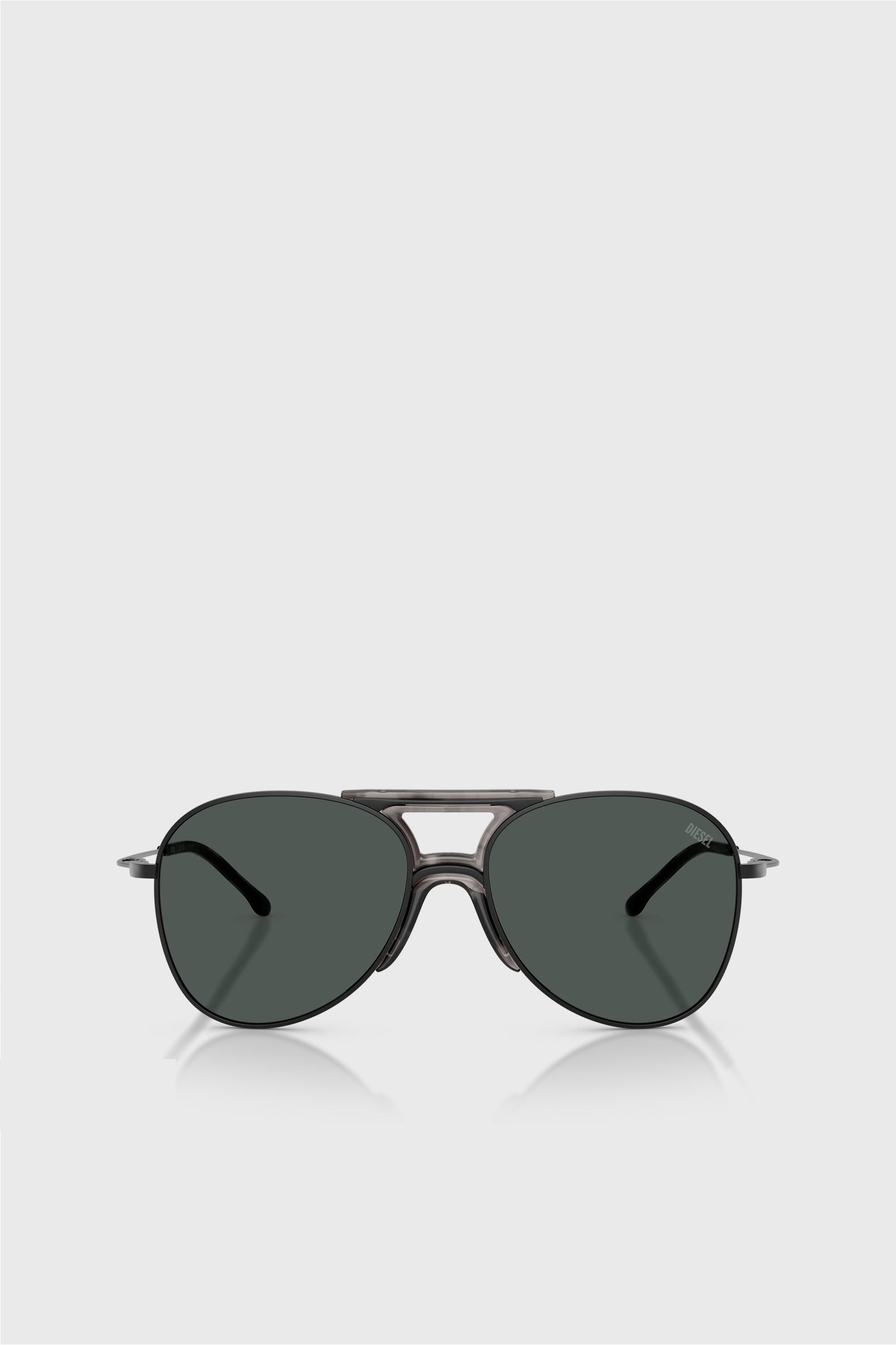 Diesel - 0DL1022T, Lunettes de soleil pilote Mixte in Noir - 1