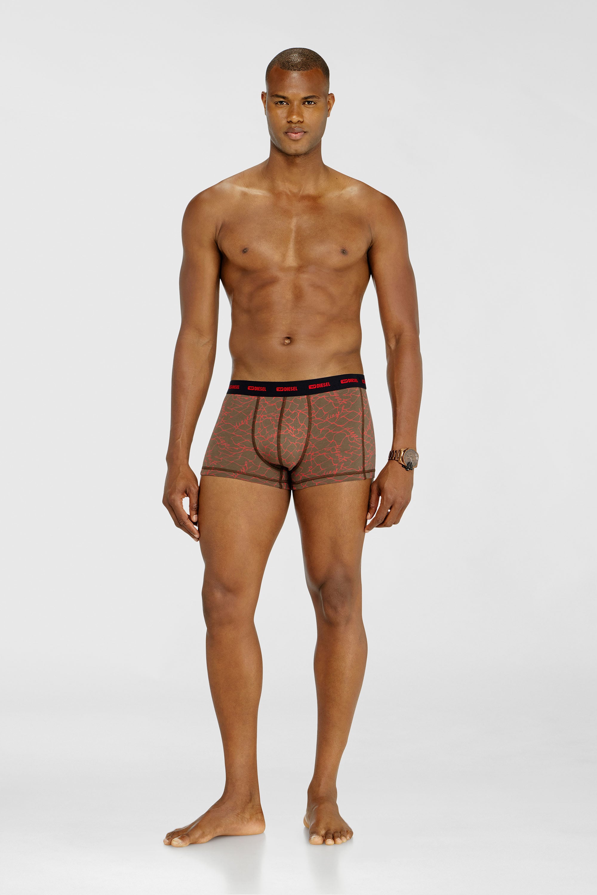 Diesel - DAMIEN-UTLT-3PACK, Lot de trois boxers avec motif graphique Homme in Polychrome - 2