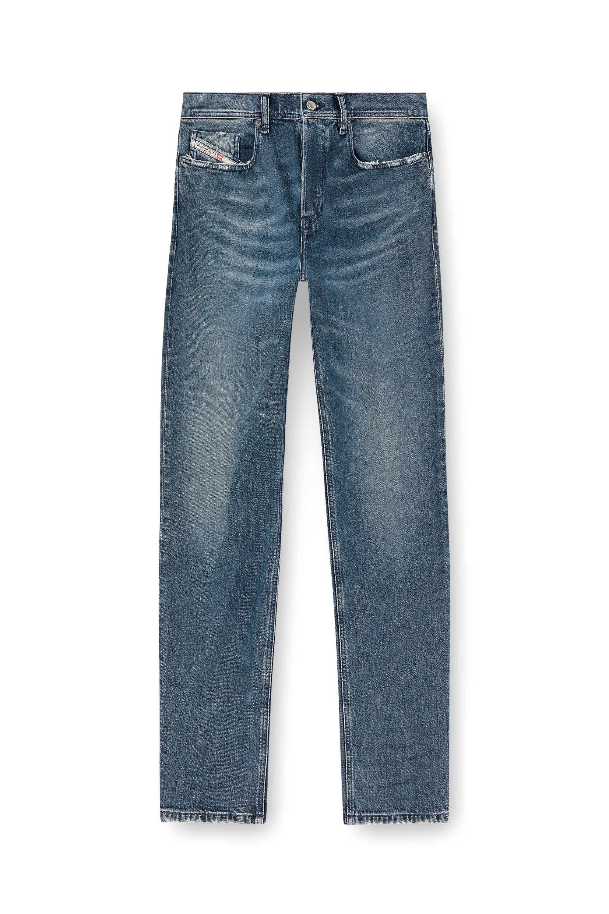 Diesel - Regular Jeans 2023 D-Finitive 007Y7 Homme, Bleu moyen - Image 3