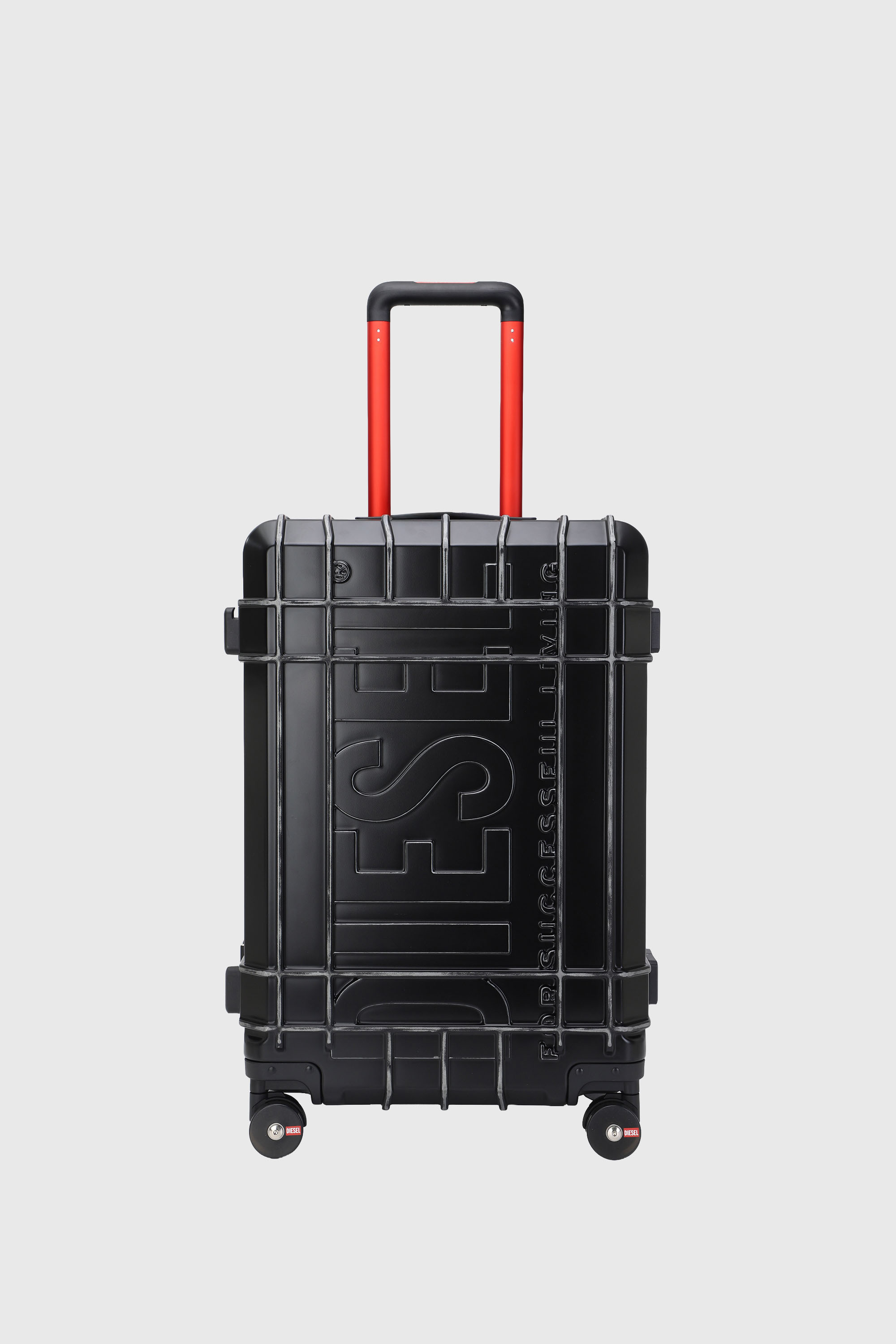 Diesel - DIESEL PC STRONG IMAGE TROLLEY- DSL003, Valise robuste taille M Mixte in Noir - 1