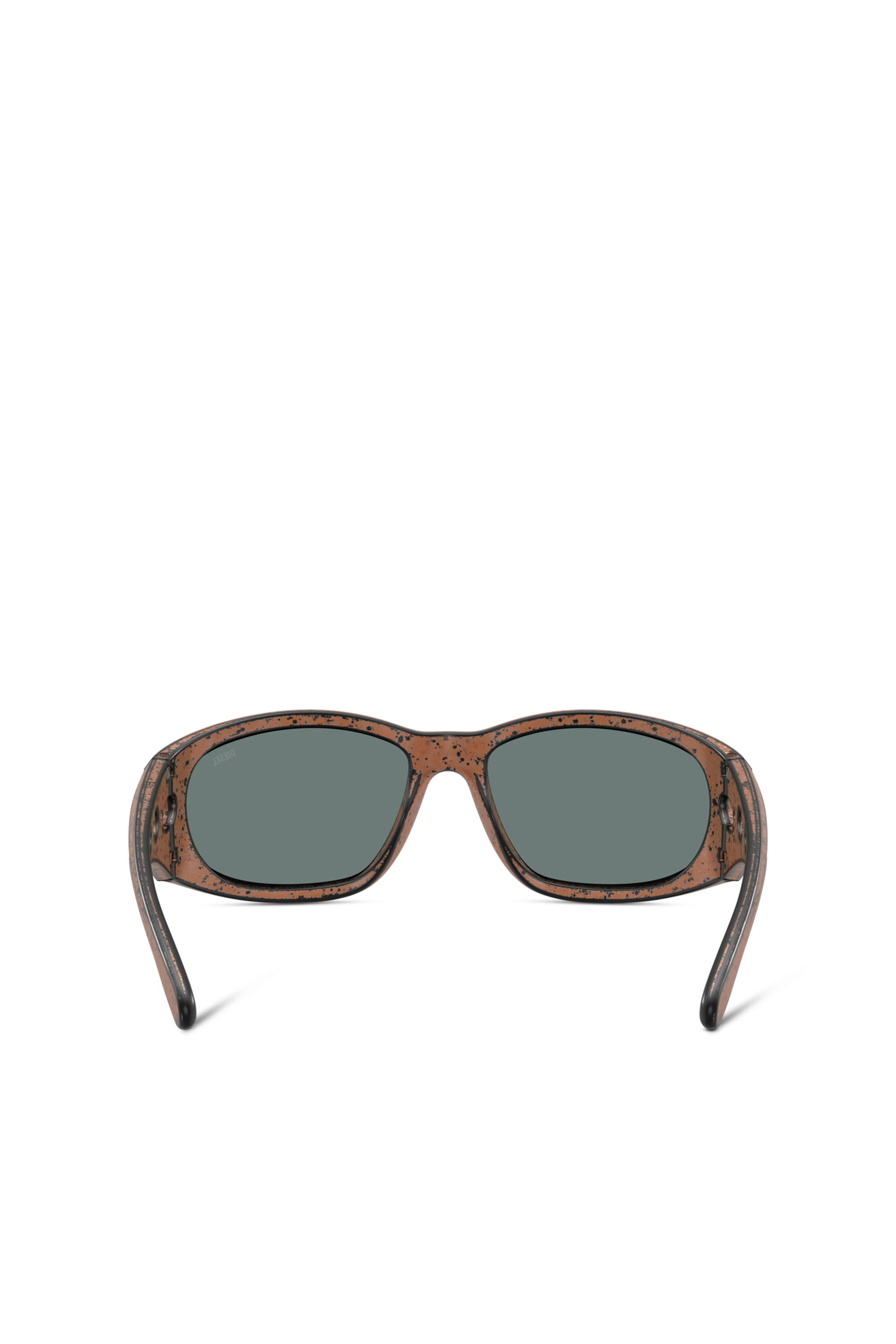 Diesel - 0DL3012U, Lunettes de soleil rectangulaires Mixte in Marron - 4