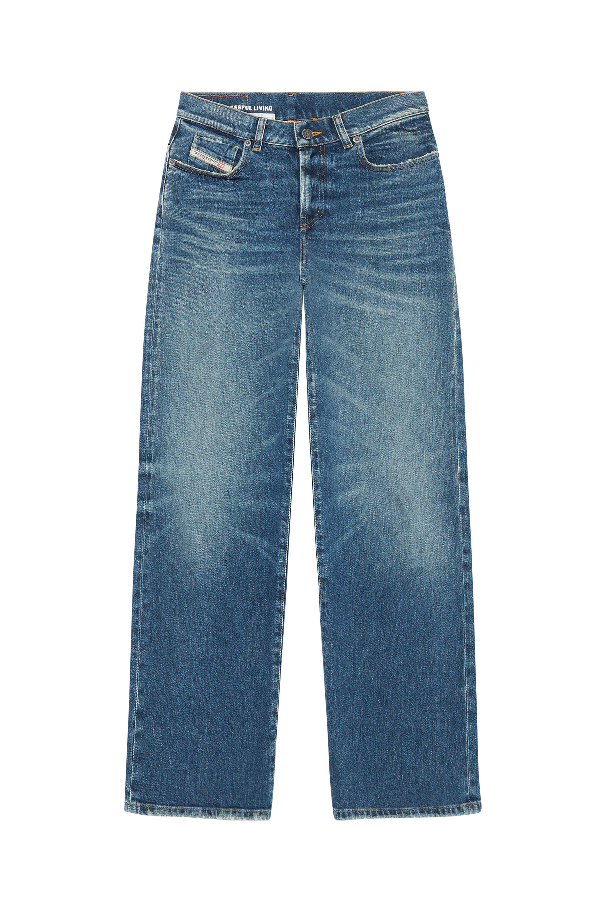 Diesel - 2000 WIDEE 007L1 Bootcut and Flare Jeans, Bleu moyen - Image 3