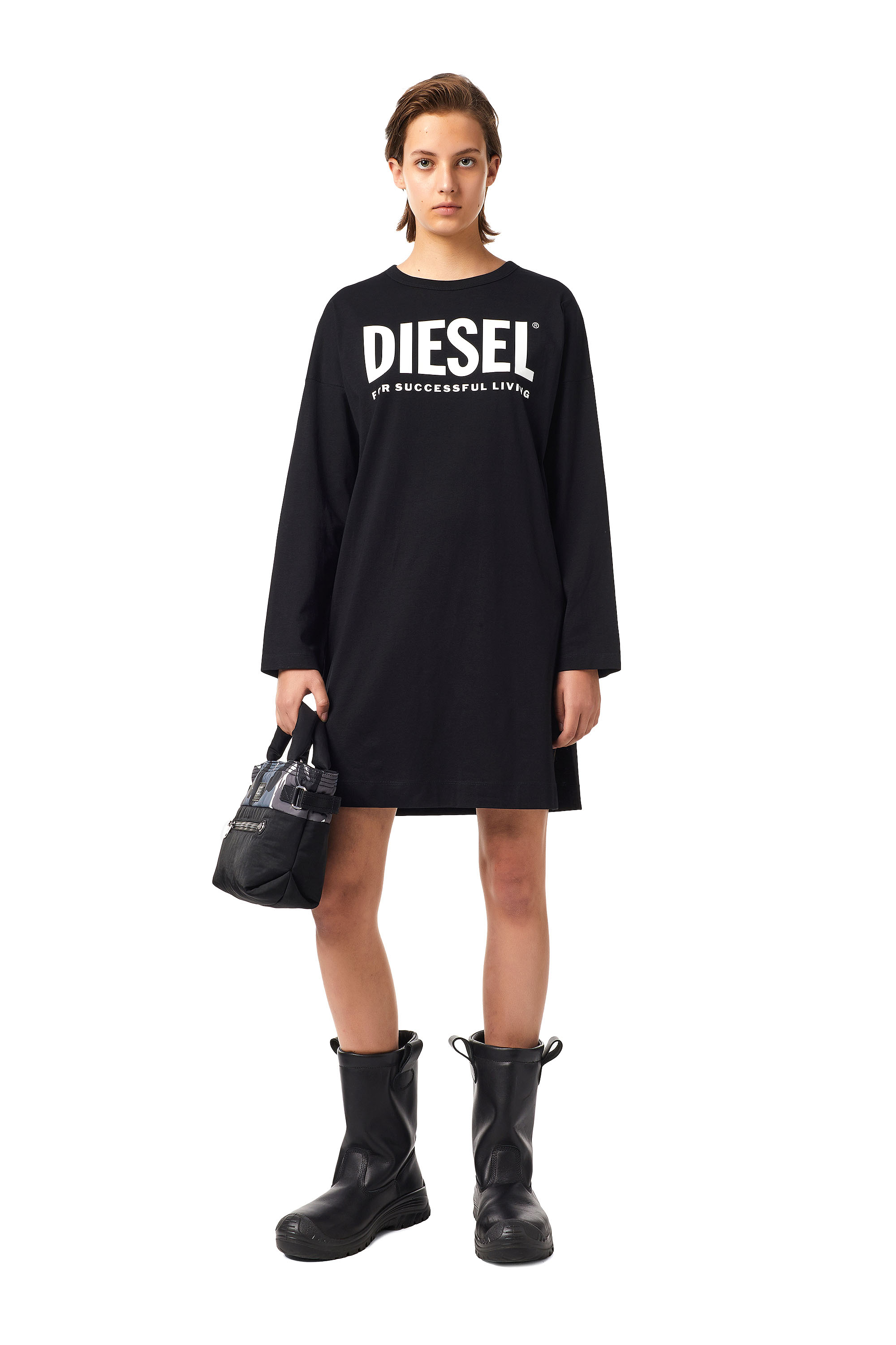 D-WALKY-ECOLOGO, Noir - Robes