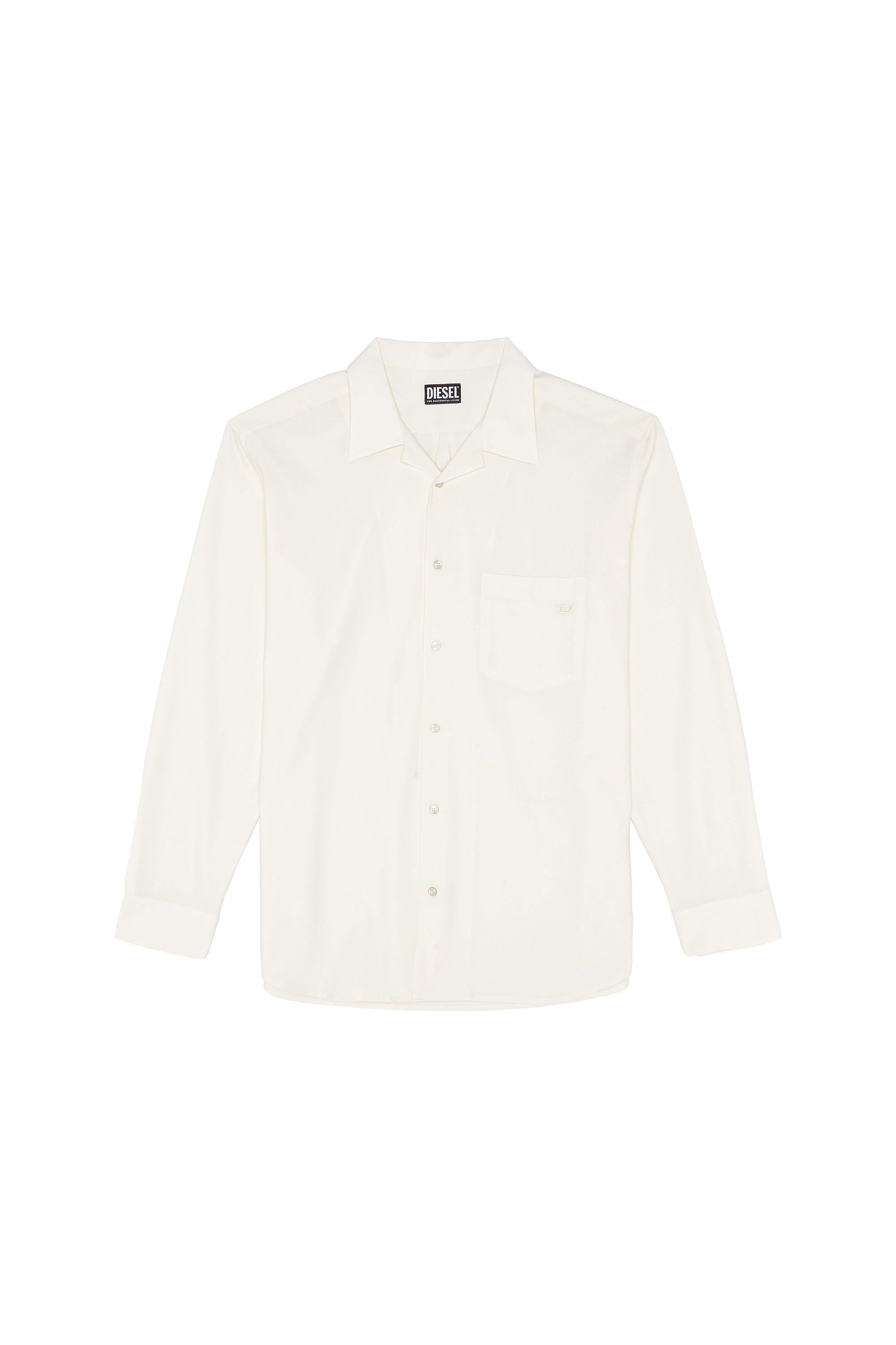 S-WOOLY, Blanc - Chemises