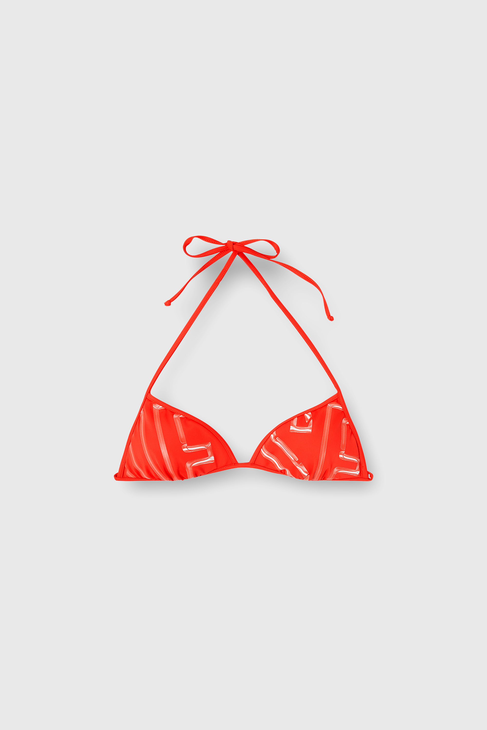 Diesel - KATE-D-CORE, Haut de bikini avec imprim&eacute; graphique Femme in Rouge - 2