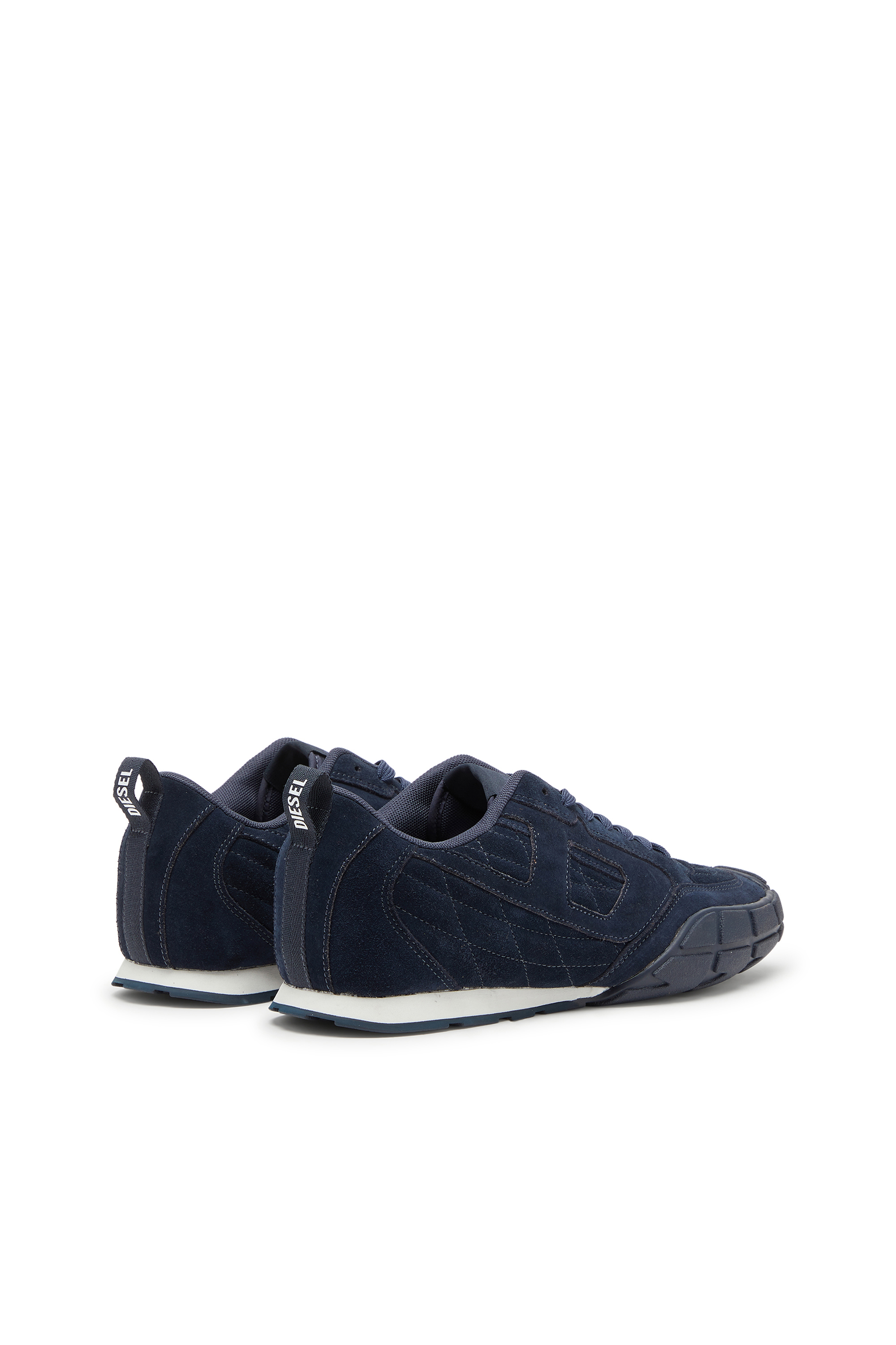 Diesel - S-PAGODHA LOW, S-Pagodha-Baskets en daim matelass&eacute;es Homme in Bleu - 3