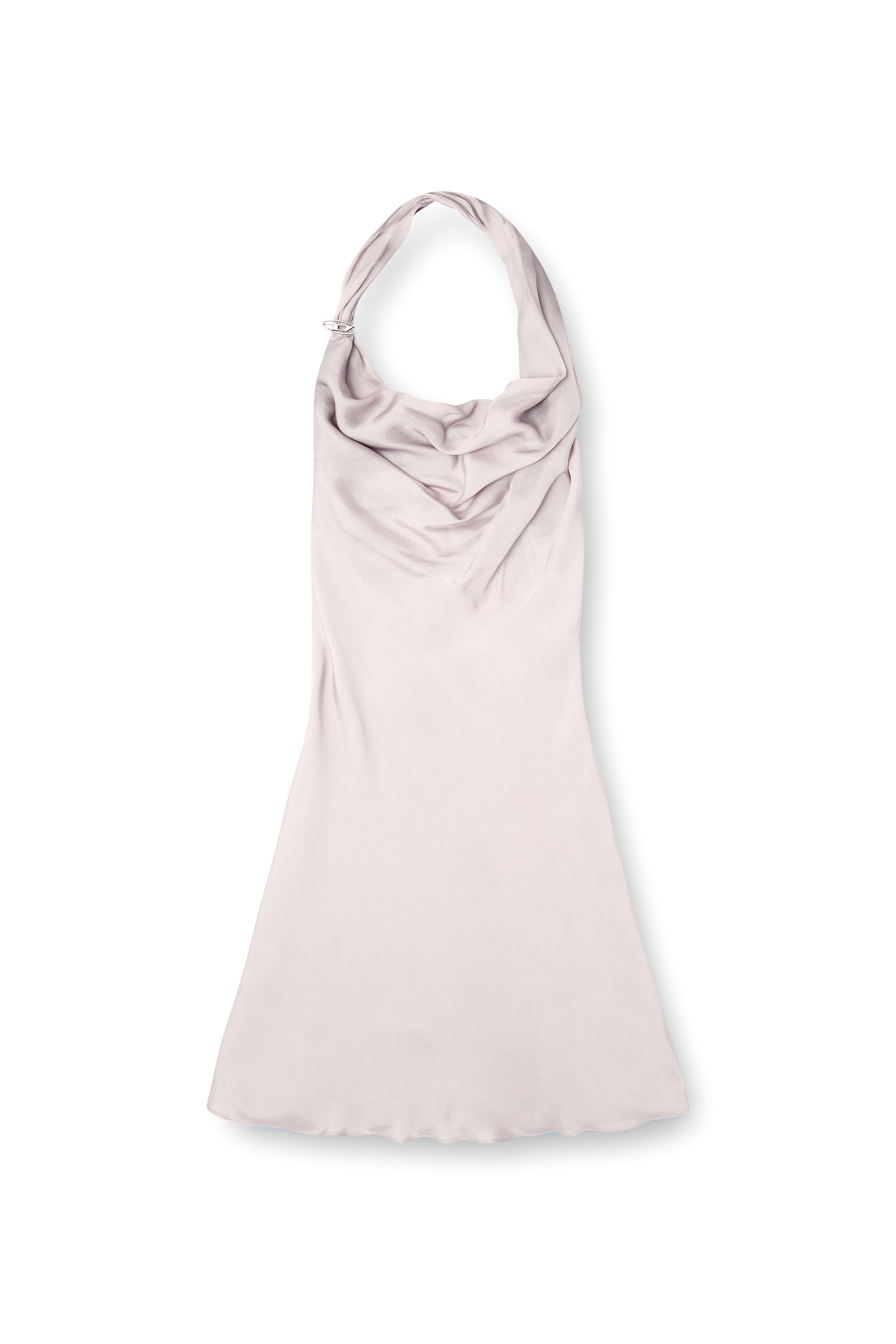 Diesel - D-ESTINY, Robe en biais avec ourlet asymétrique Femme in Violet - 3