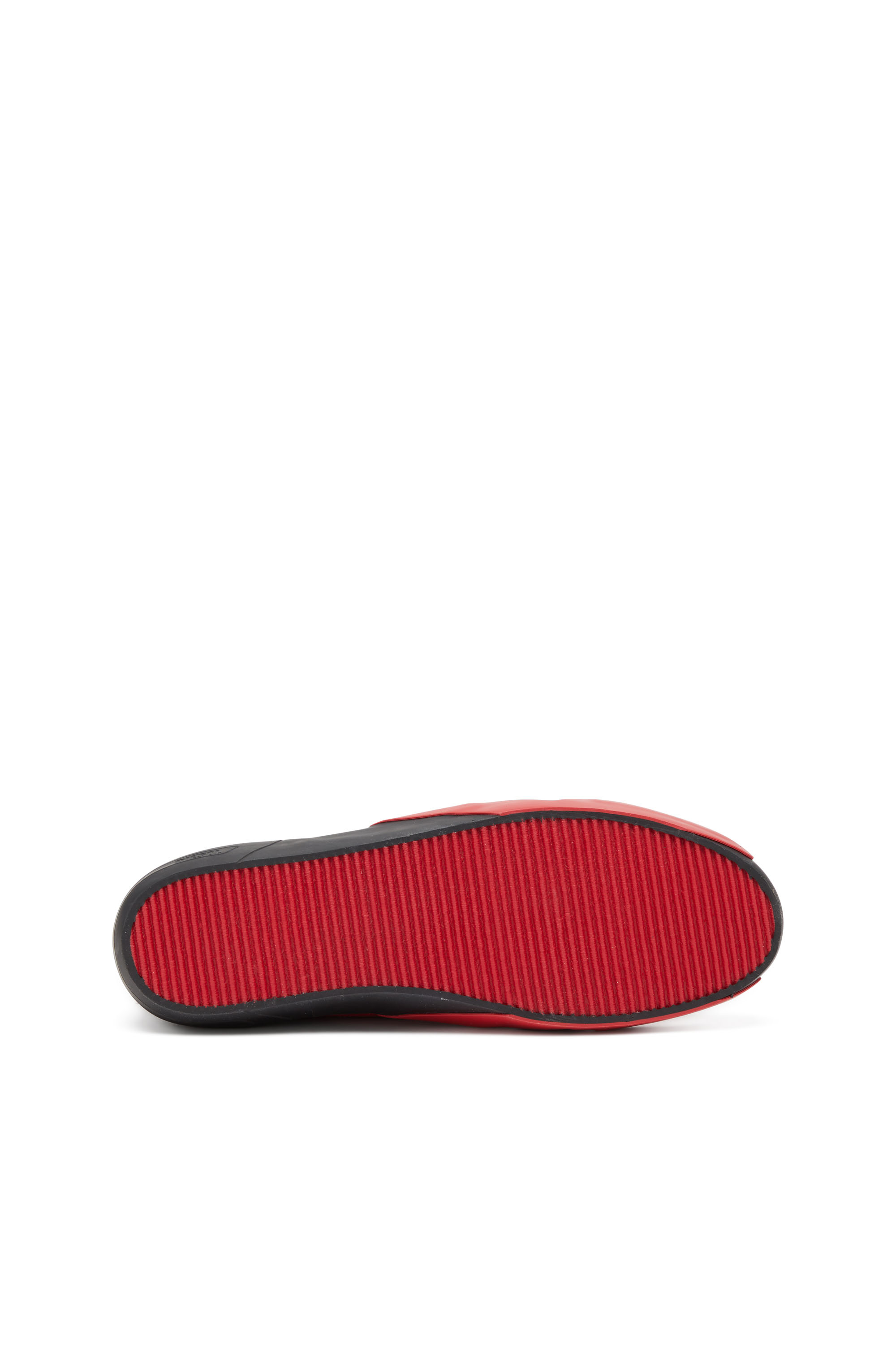 Diesel - S-SLANTE-D LOW, S-Slante-D-Baskets en daim et cuir avec logo D Homme in Polychrome - 4
