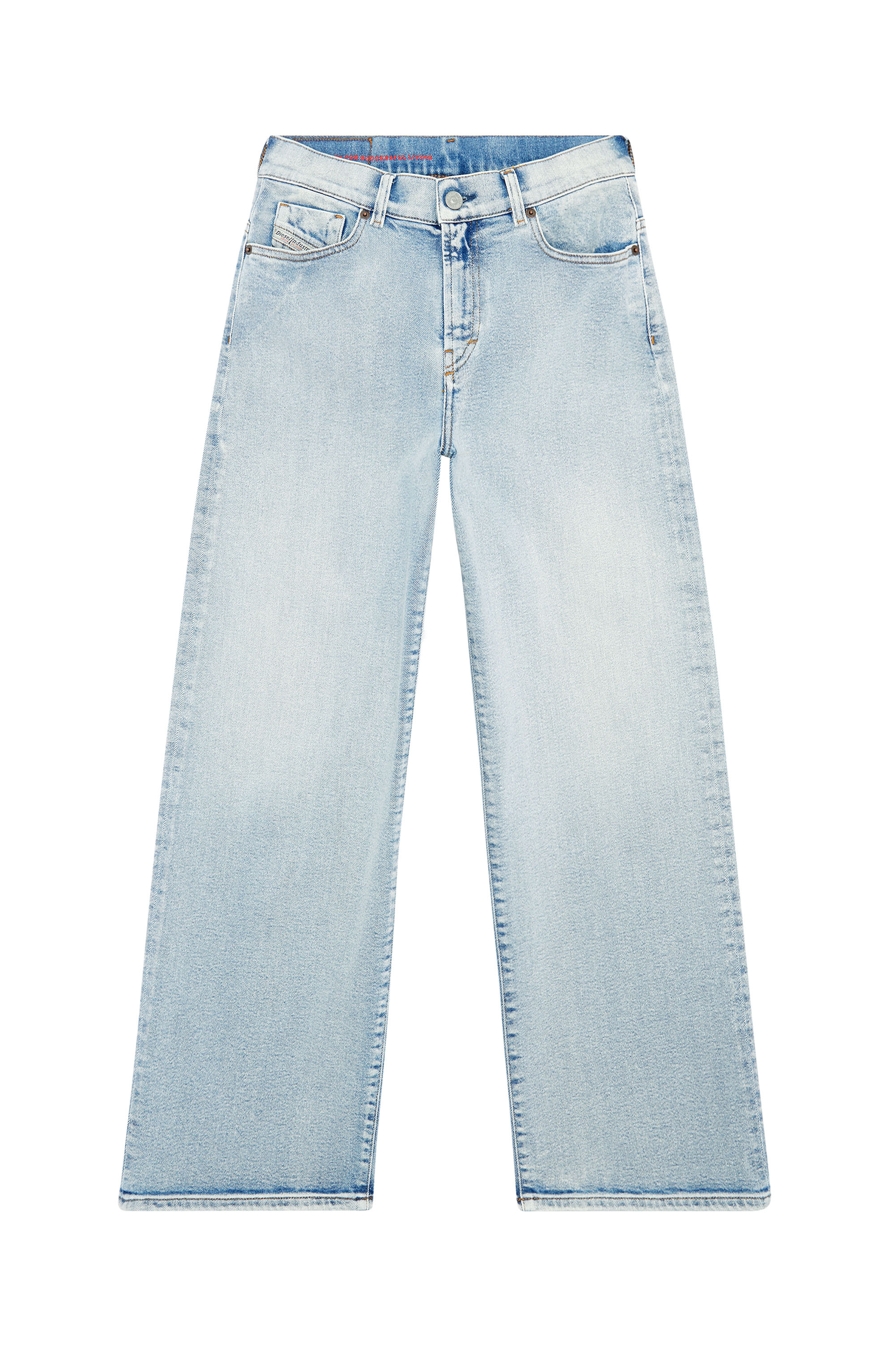 Diesel - 2000 WIDEE 9C08L Bootcut and Flare Jeans, Bleu Clair - Image 5