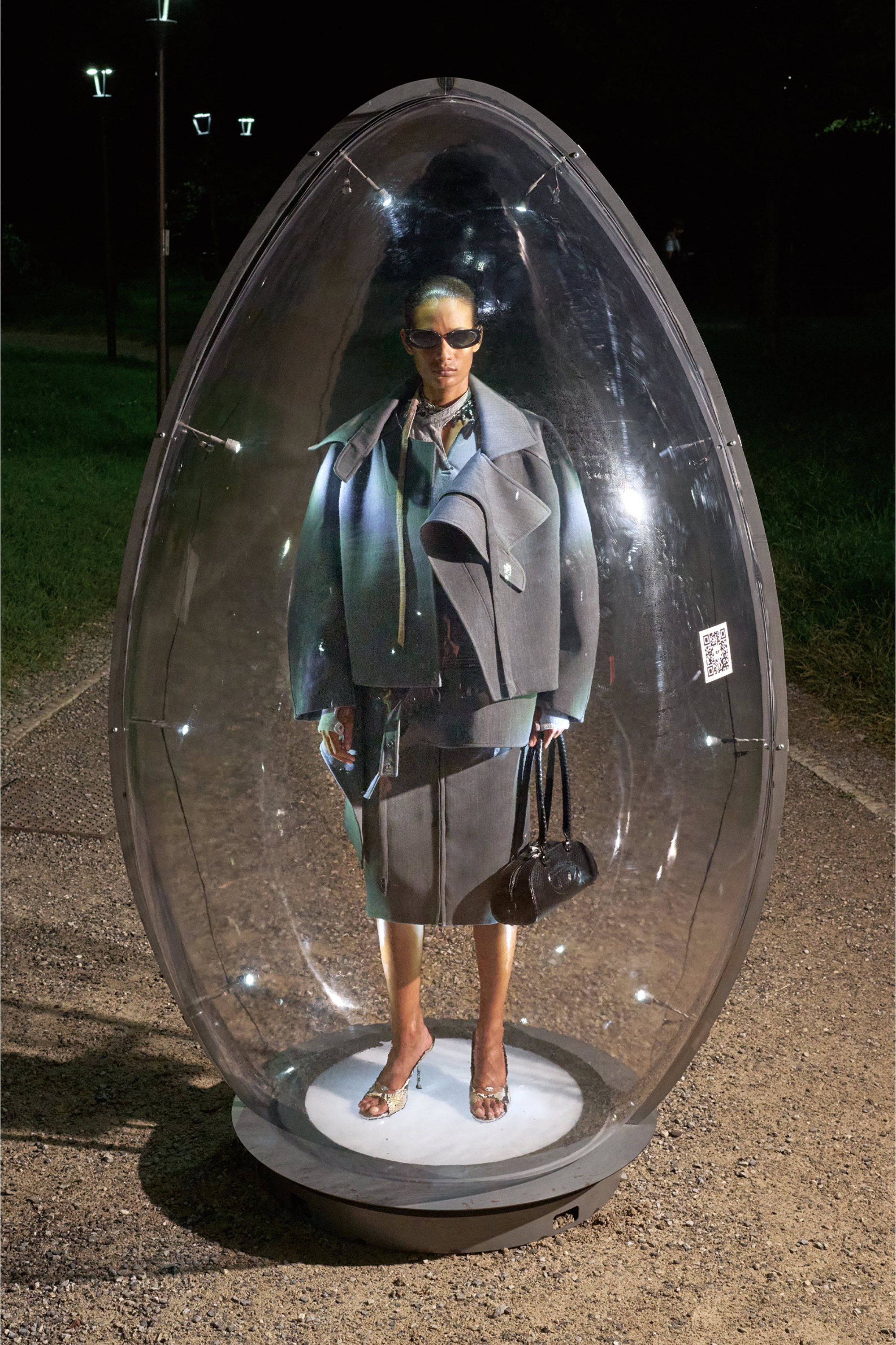 Diesel - T-ECLA, Haut en jersey c&ocirc;tel&eacute; avec sangle de cou style biker Femme in ToBeDefined - 6