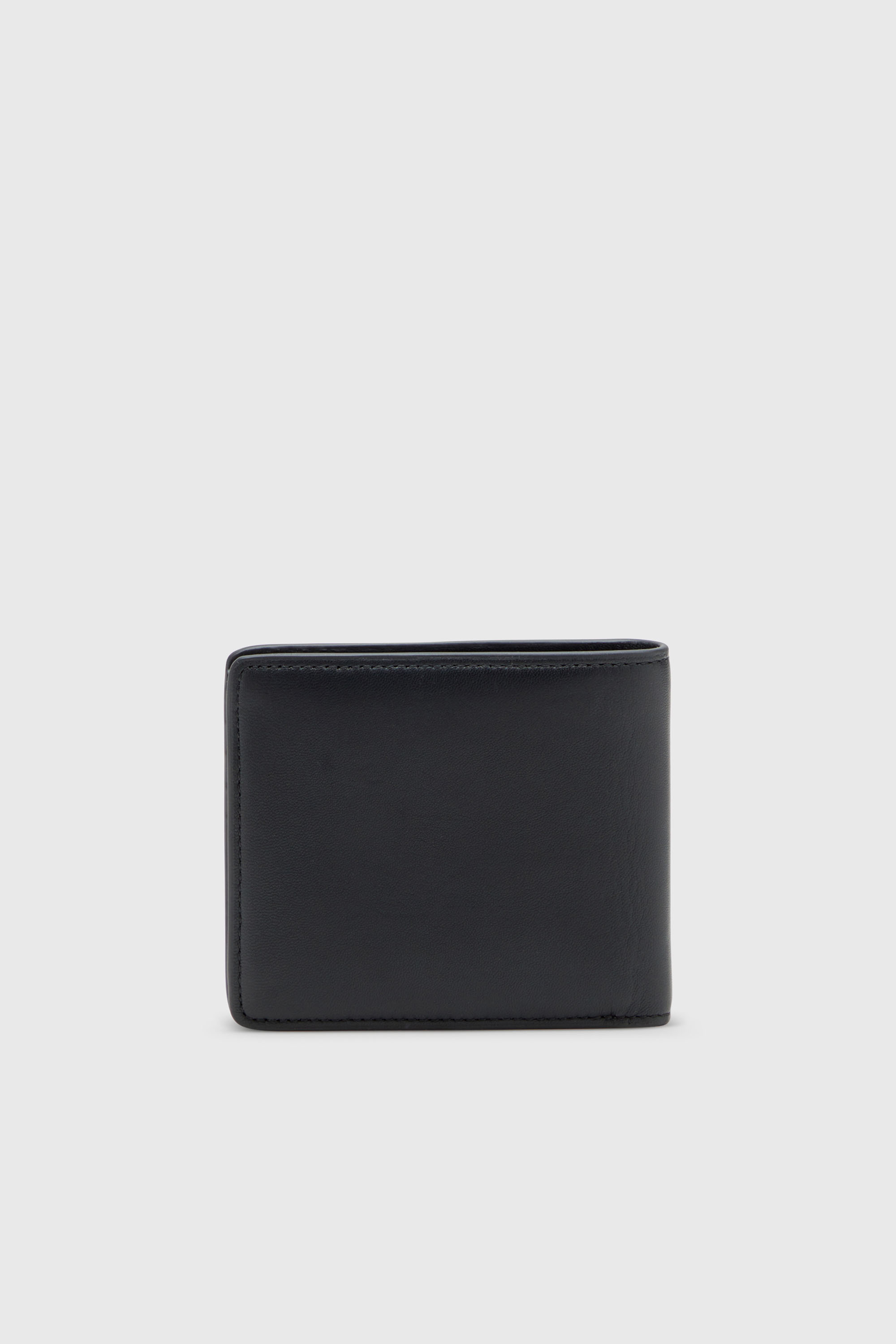 Diesel - BISCOTTO BI FOLD COIN S 3D, Portefeuille &agrave; rabats en cuir semi-brillant Homme in Noir - 2