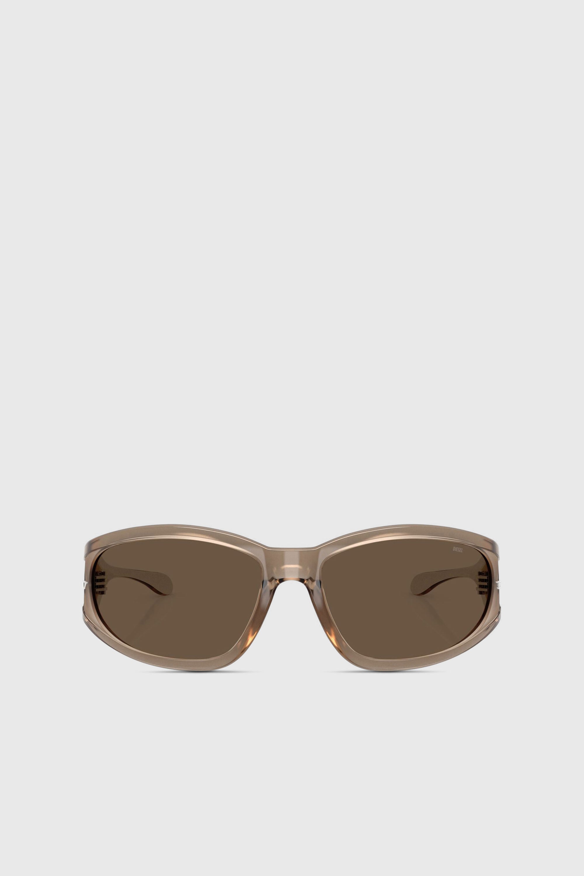 Diesel - 0DL3002, Lunettes de soleil rectangulaires en ac&eacute;tate Mixte in Marron - 1