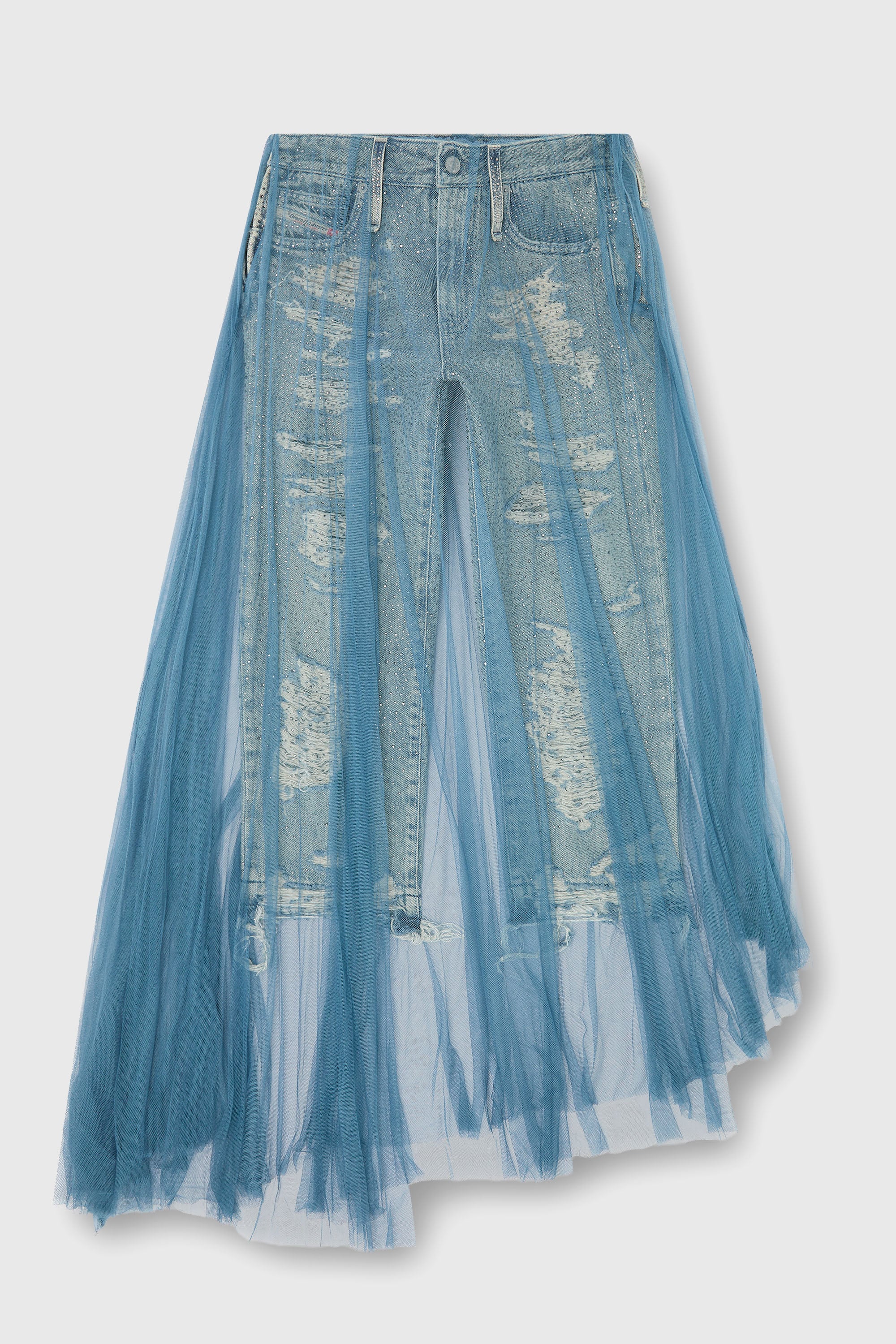 Diesel - Regular Jeans D-Aisi 0DBER Femme, Bleu moyen - Image 2