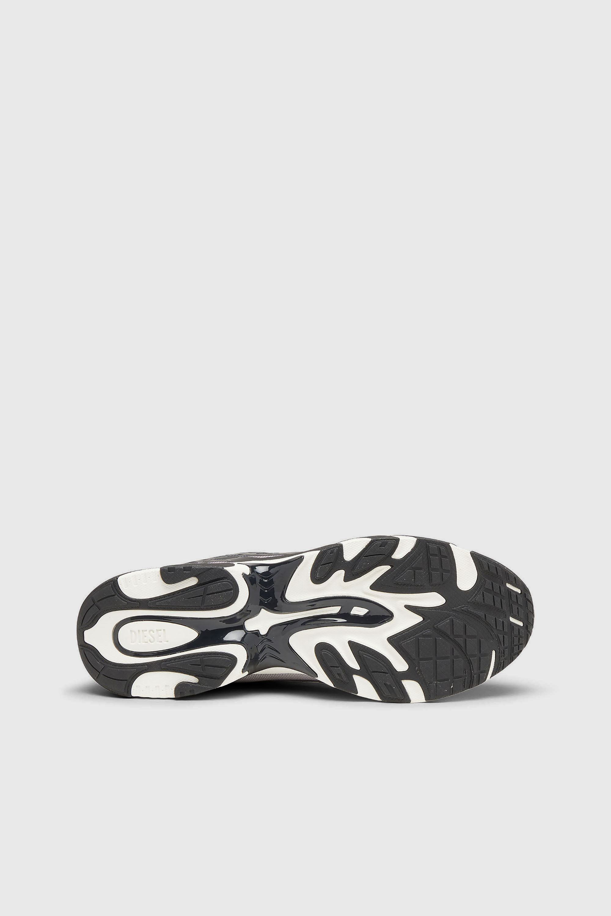Diesel - S-D-VIT'S 500 LOW, D-Vit-Sneakers en mesh d&eacute;grad&eacute; ray&eacute; Homme in Noir - 5