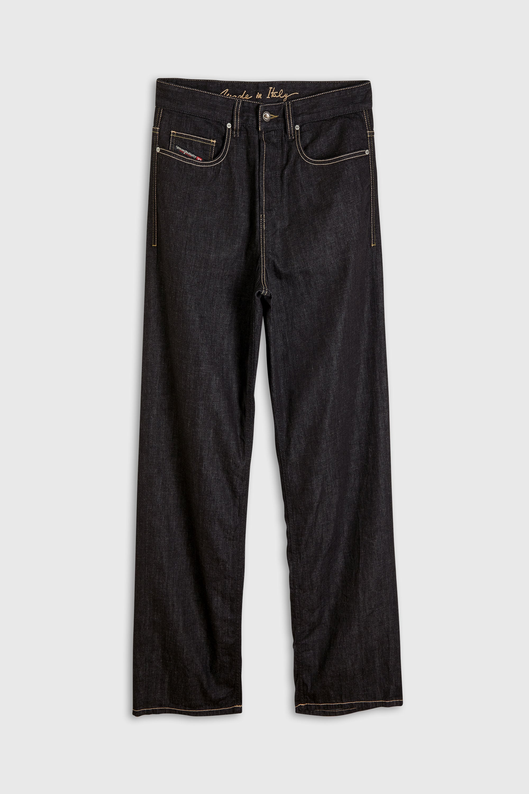 Diesel - Relaxed Jeans 2001 D-Macro 09R42 Homme, Noir/Gris fonc&eacute; - Image 2