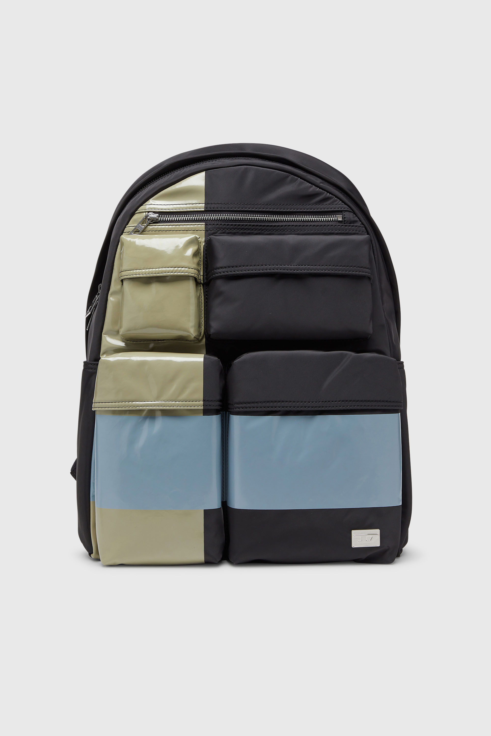Diesel - MULTI-PKTS BACKPACK X, Multi-Pkts - Sac &agrave; blocs de couleur avec multiples poches Mixte in Polychrome - 1
