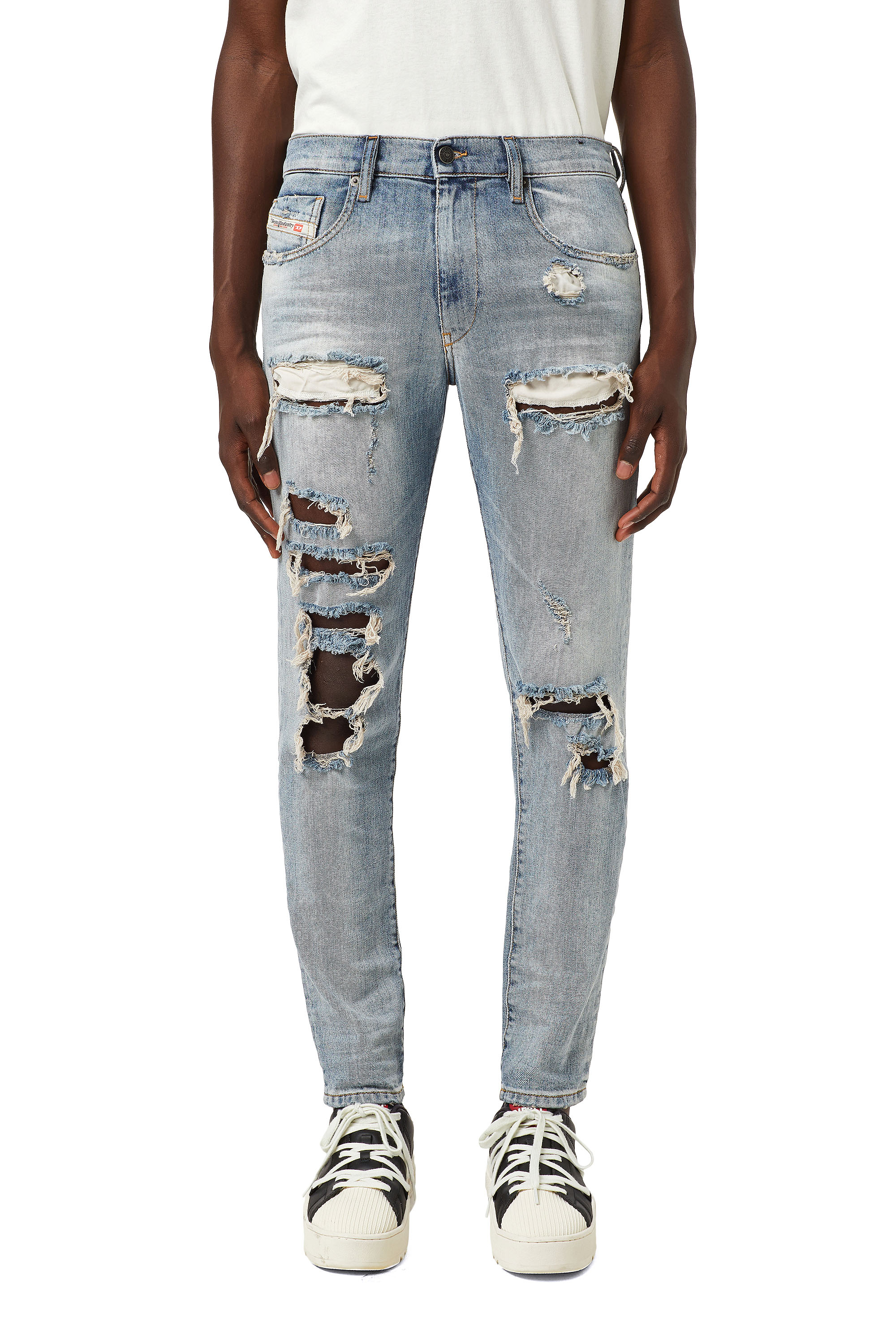 D-Strukt 09B40, Bleu Clair - Jeans
