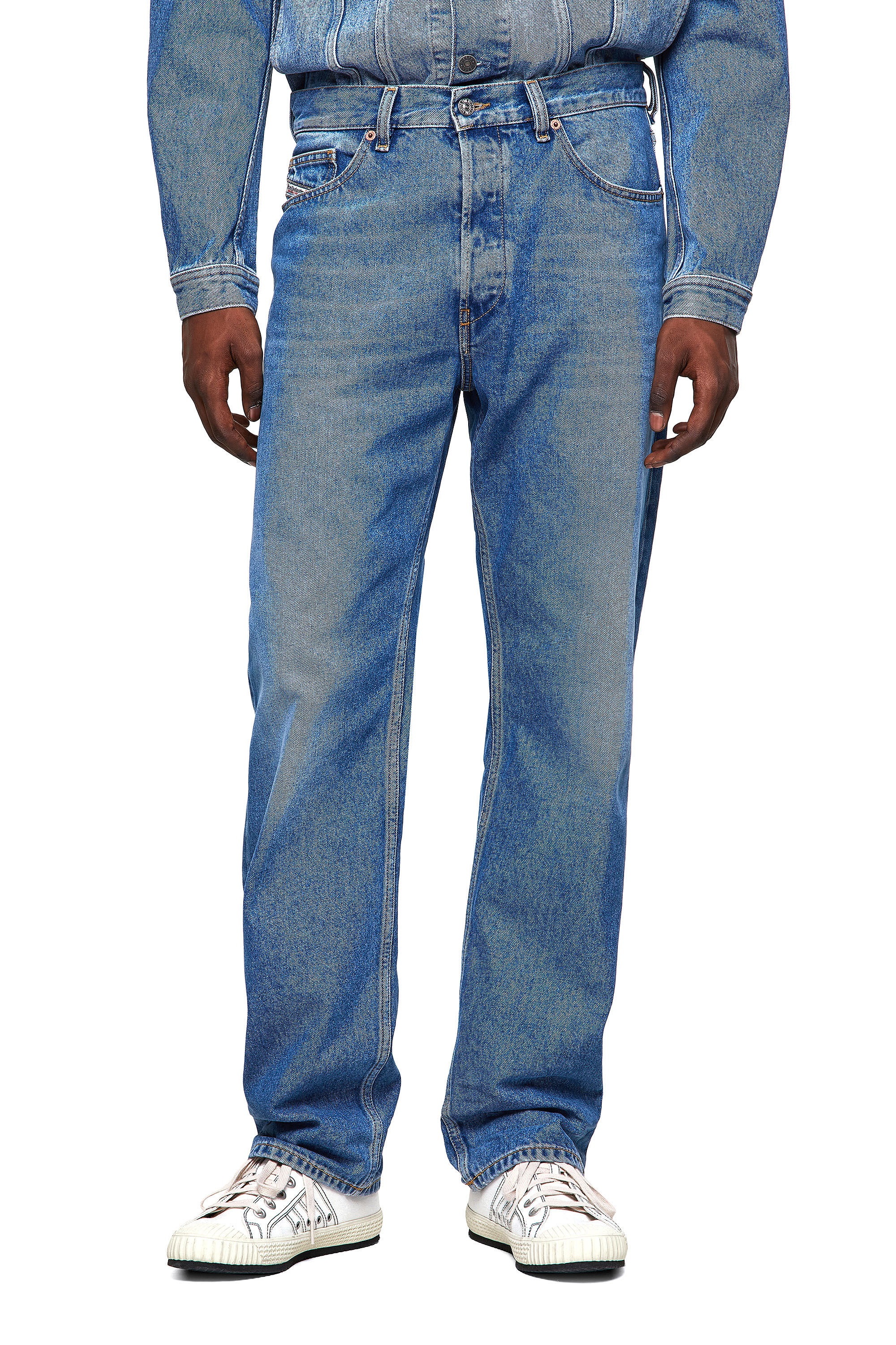 D-Macs 009MG, Bleu moyen - Jeans