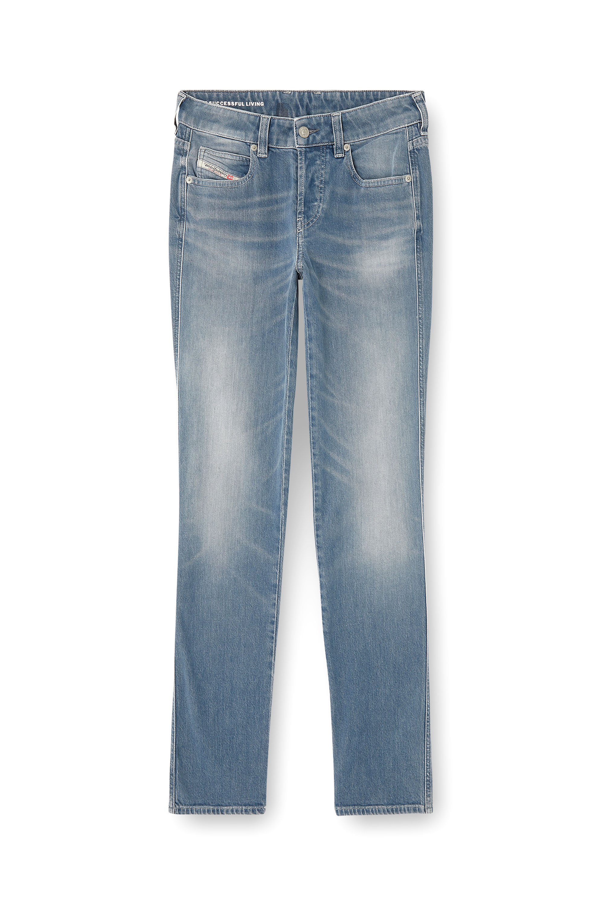 Diesel - Slim Jeans 1992 D-Jiann 09N75 Femme, Bleu moyen - Image 4