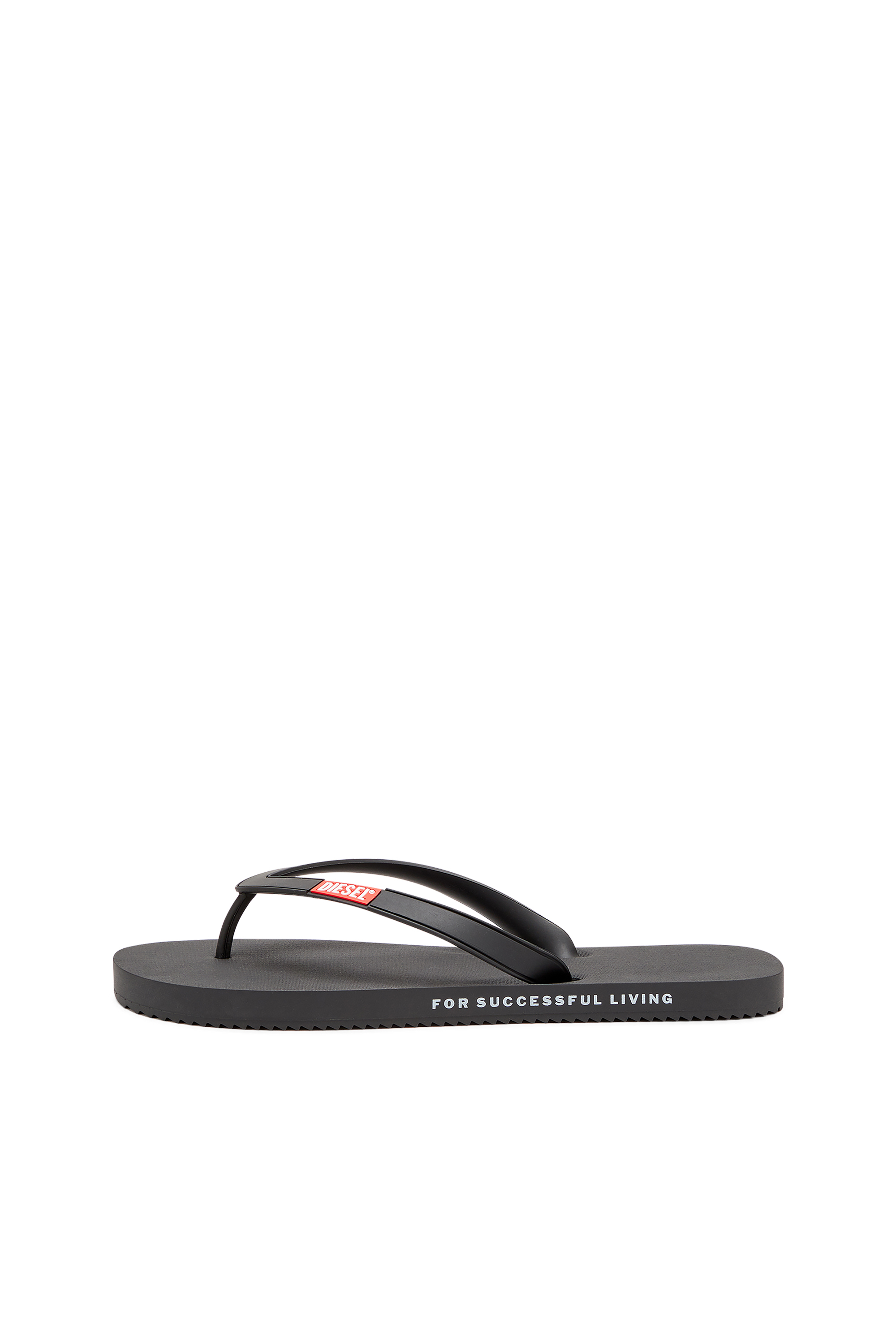 Diesel - SA-RIO, Sa-Rio-Tongs en caoutchouc Homme in Noir - 7