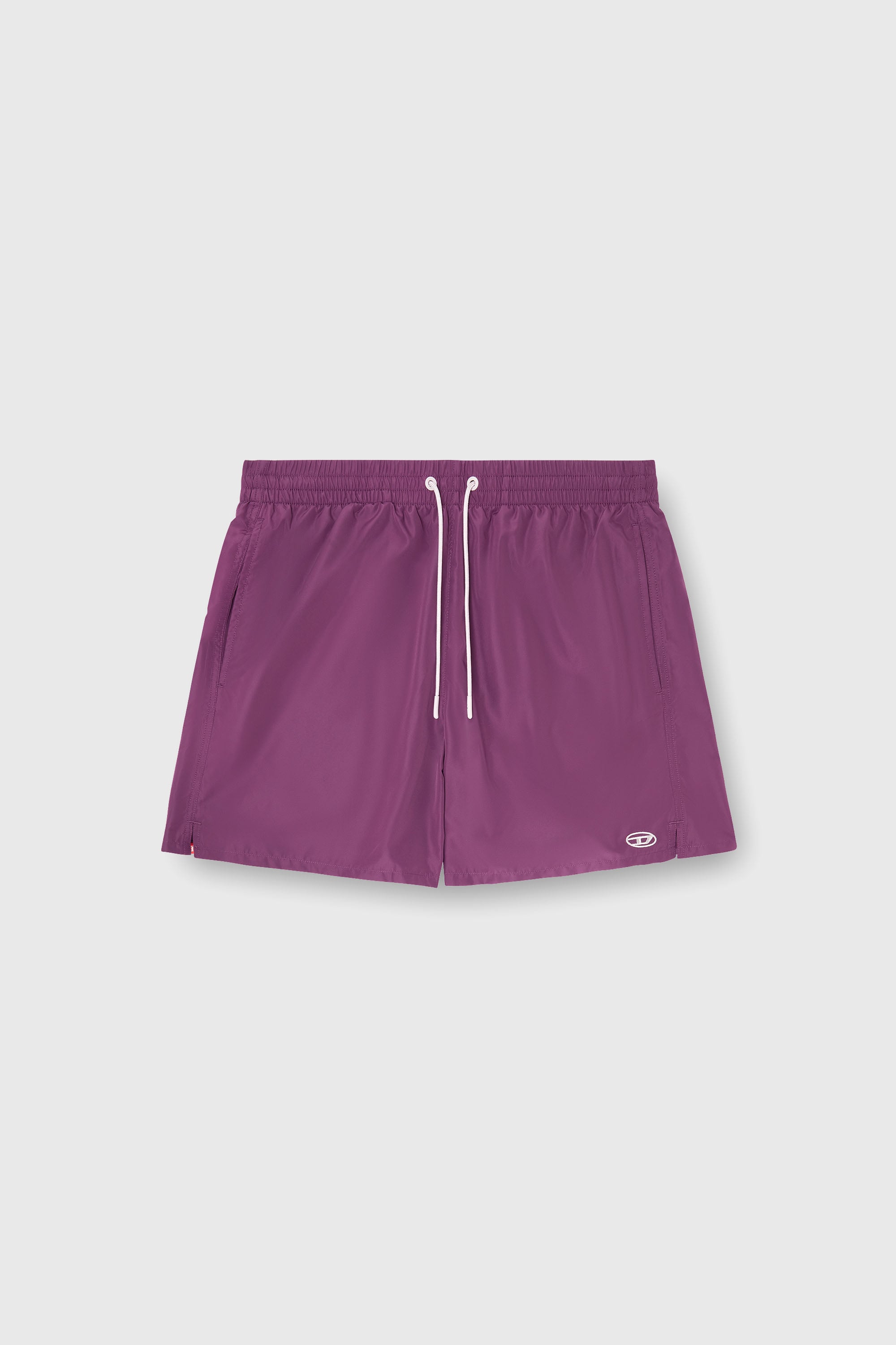 Diesel - GEORGE-41-UTLT, Short de bain avec logo Oval D m&eacute;tallique Homme in Violet - 2