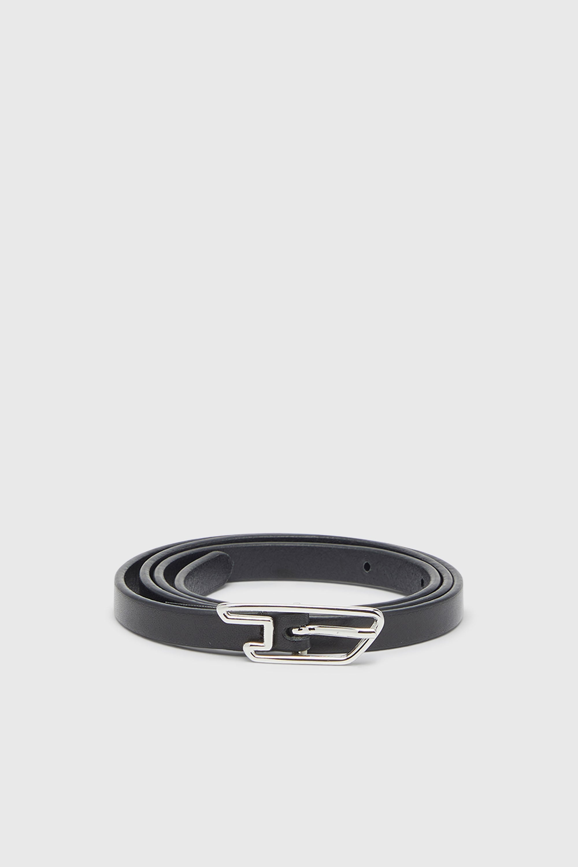 Ceinture 1,5 cm en cuir pull-up avec boucle D