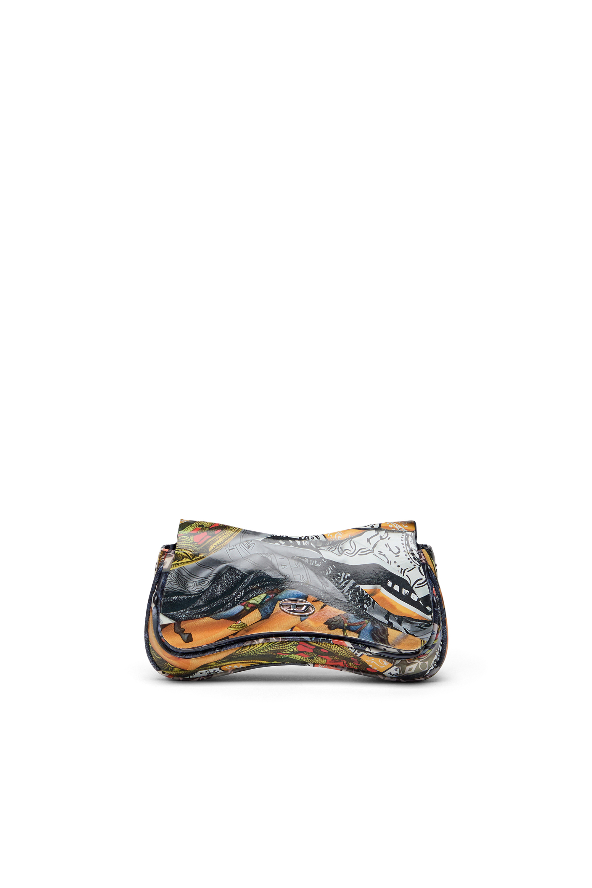 Diesel - PLAY CLUTCH, Play-Pochette brillante avec imprimé Femme in Polychrome - 1