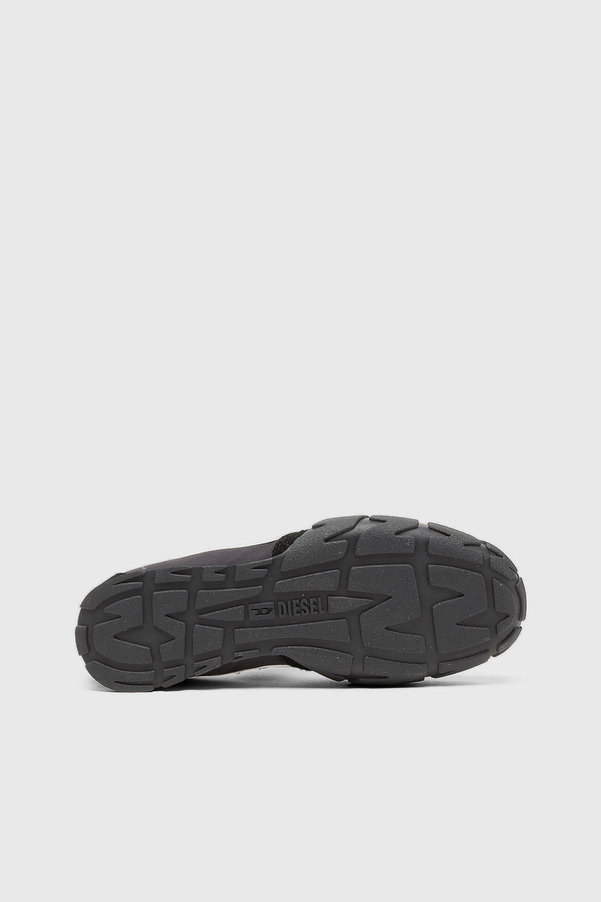 Diesel - S-PAGODHA SLIP-ON W, S-Pagodha-Baskets sans languette &agrave; brides libres en ripstop Femme in Noir - 5