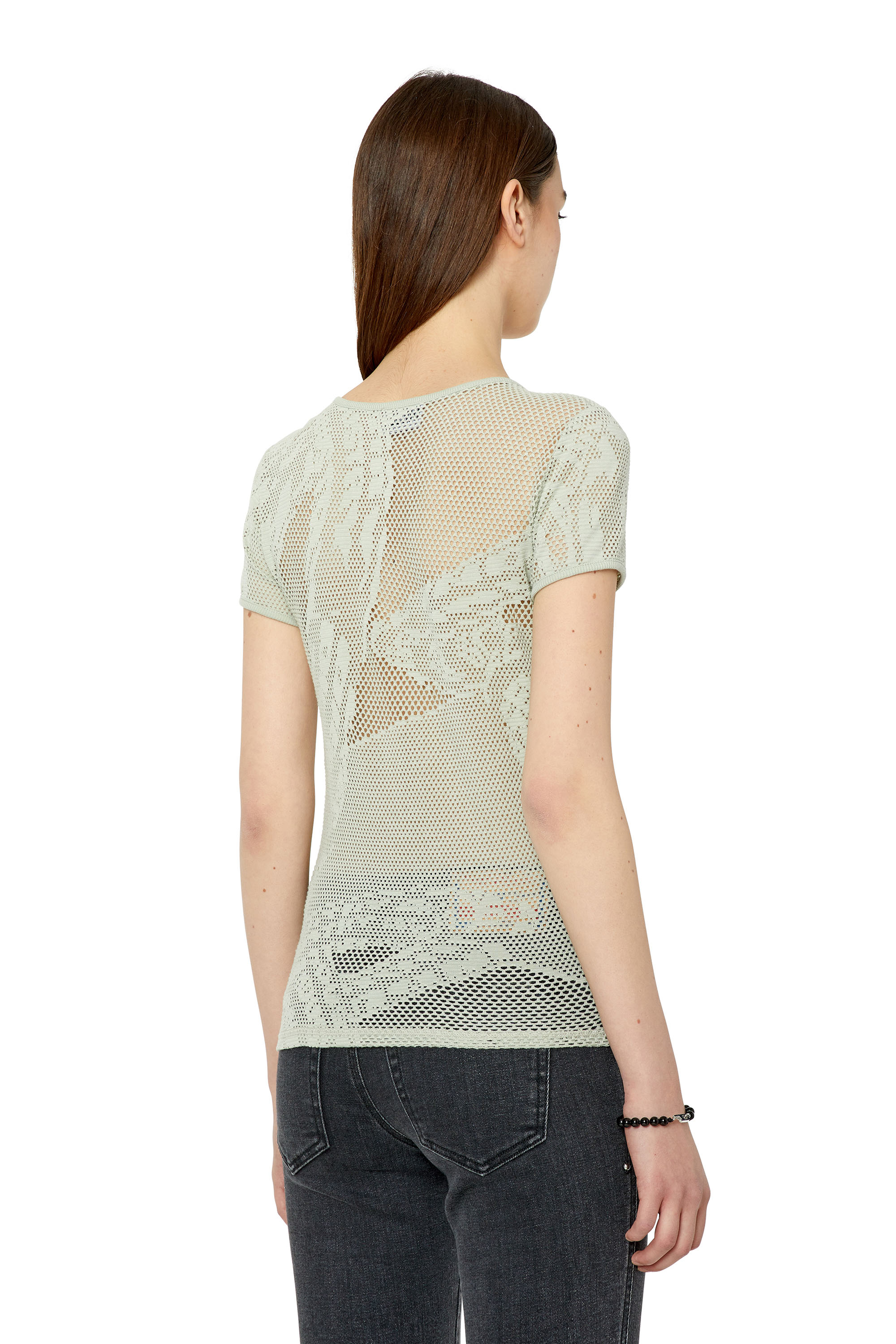 Diesel - T-JAQUE, Gris Clair - Image 4