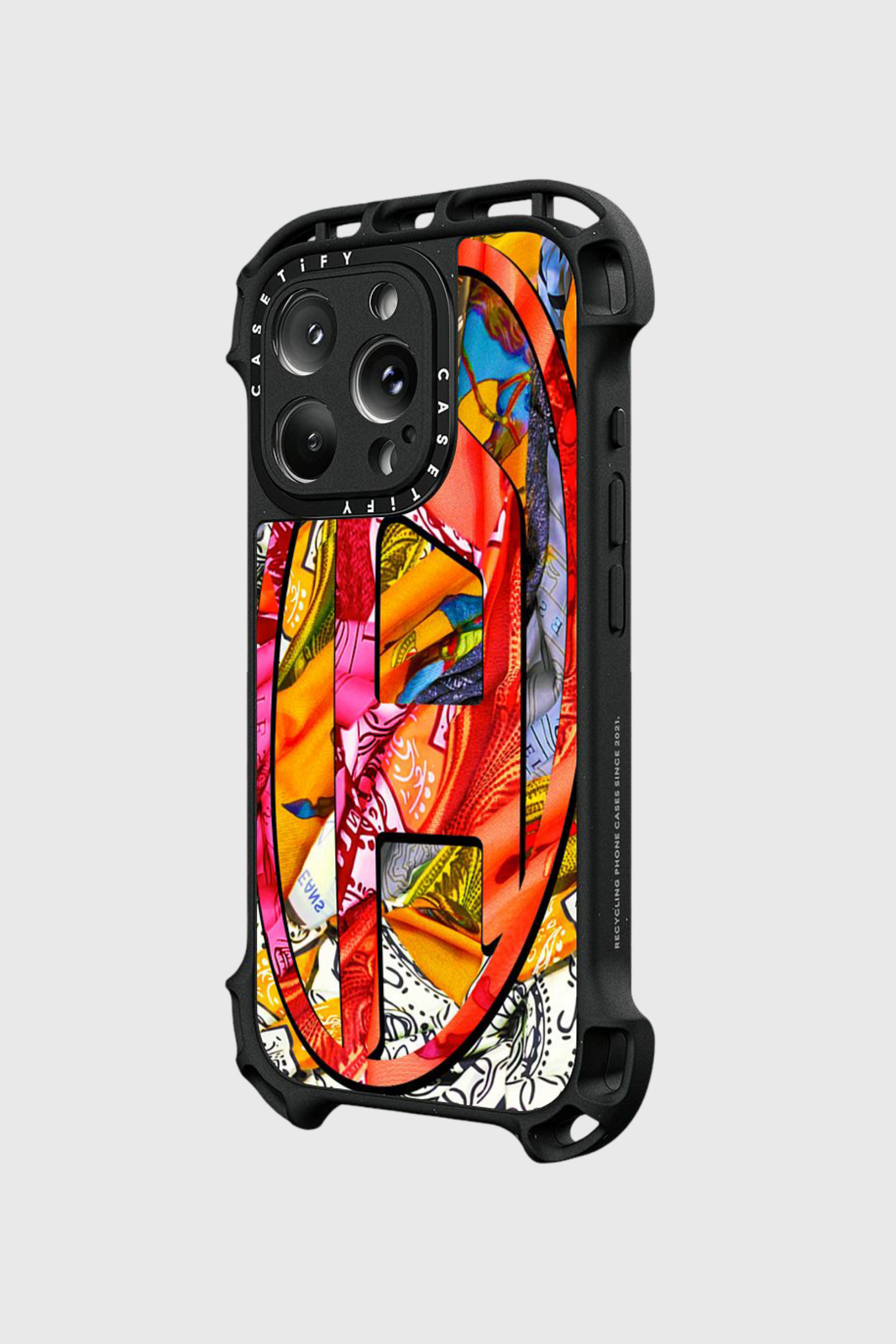 Diesel - 60294 CASETIFY MOULDED CASE, Coque Bandana iPhone 16 Pro Mixte in Polychrome - 2