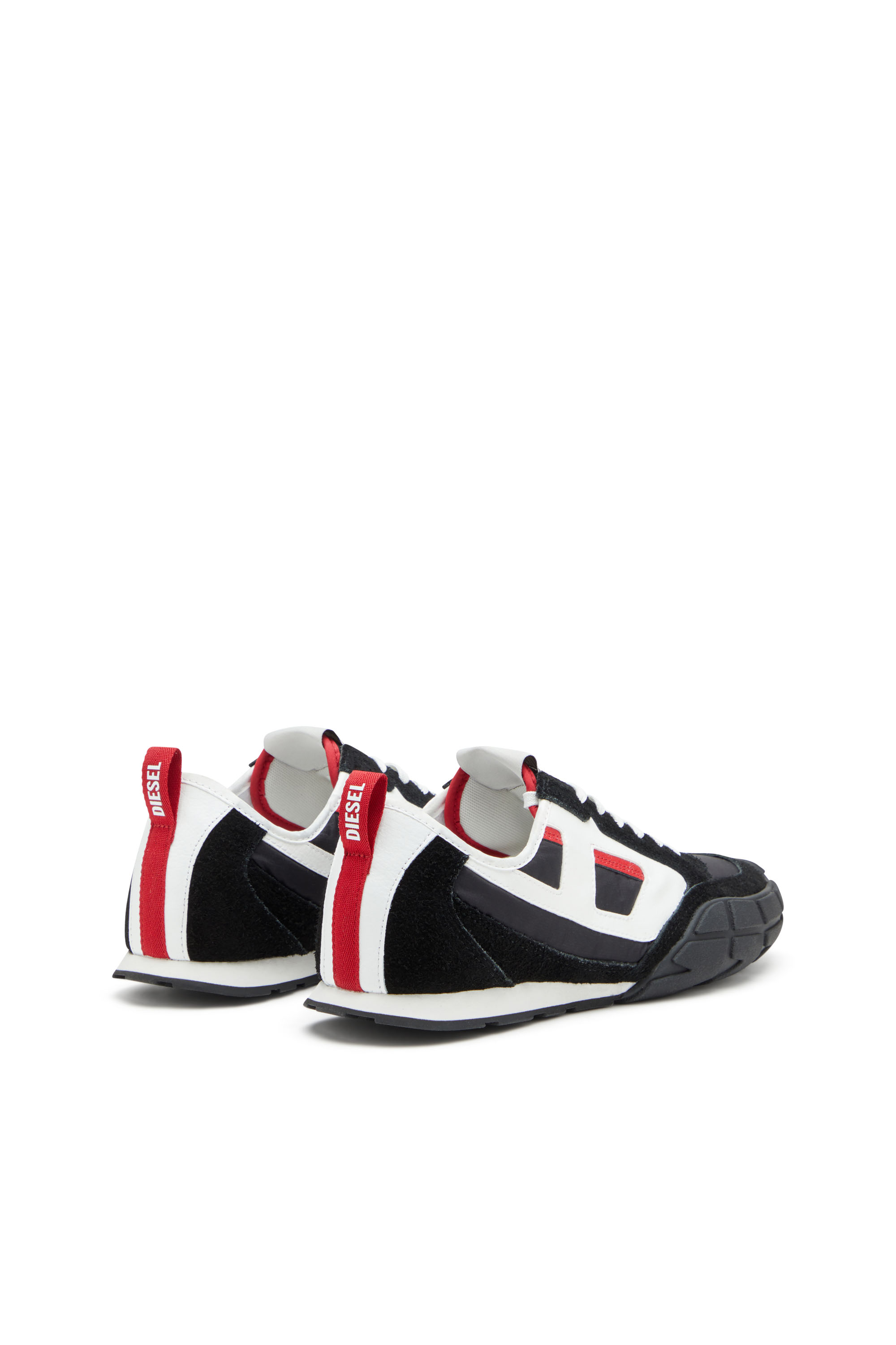 Diesel - S-PAGODHA LOW, S-Pagodha-Sneakers en cuir, suède et tissu indéchirable Homme in ToBeDefined - 3
