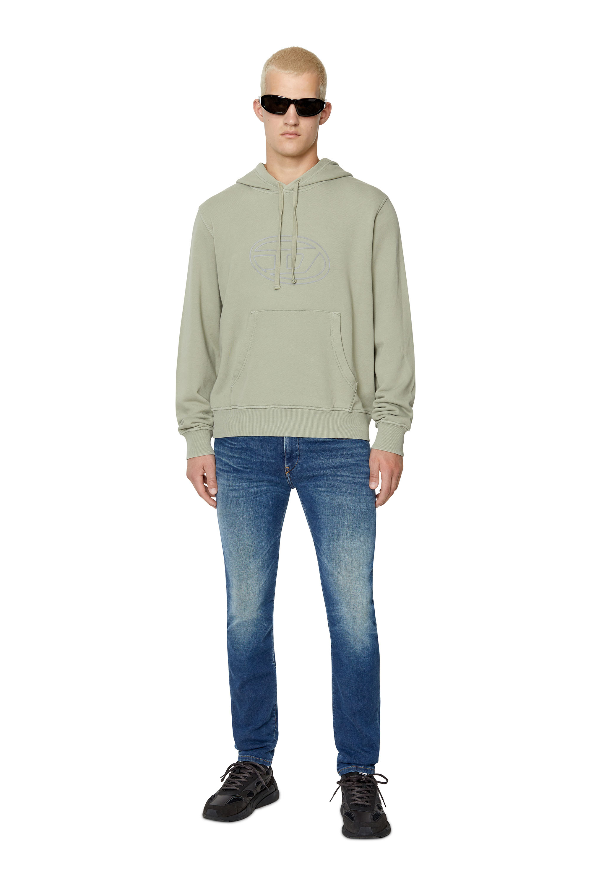 Diesel - D-Strukt JoggJeans® 068AZ Slim, Bleu moyen - Image 2