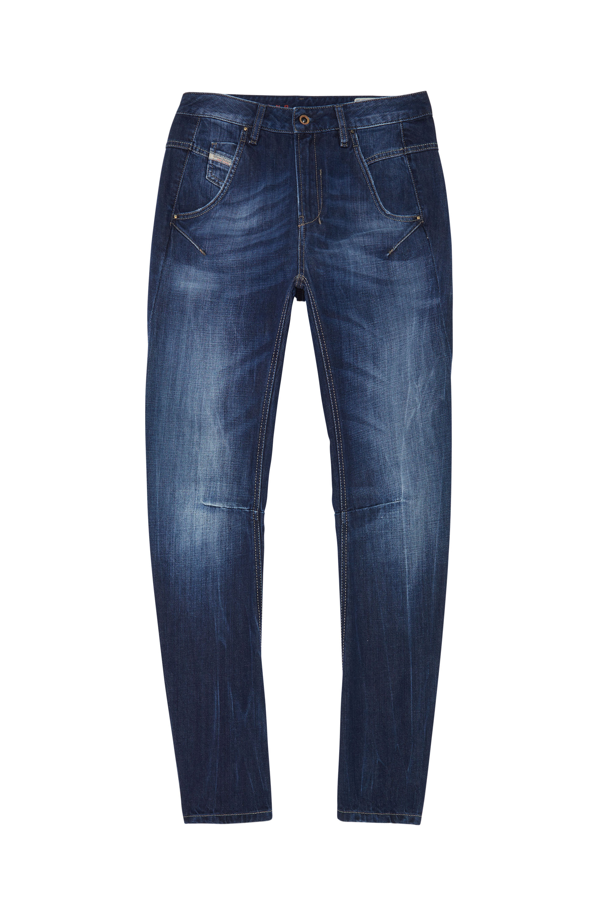 Diesel - FAYZA, Femme - Jeans Bleu foncé Femme in Bleu - 1
