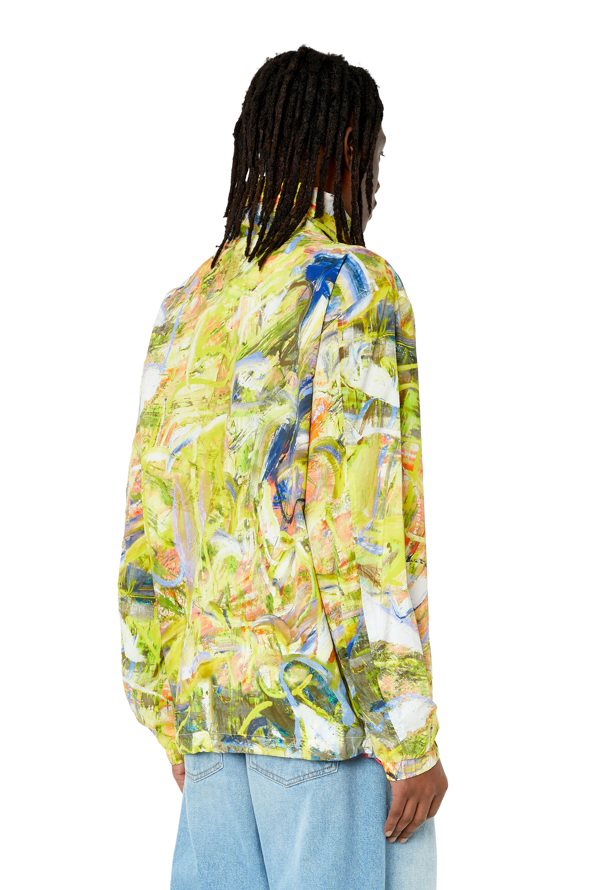 Diesel - J-WARREL-PRINT, Blanc/Jaune - Image 4