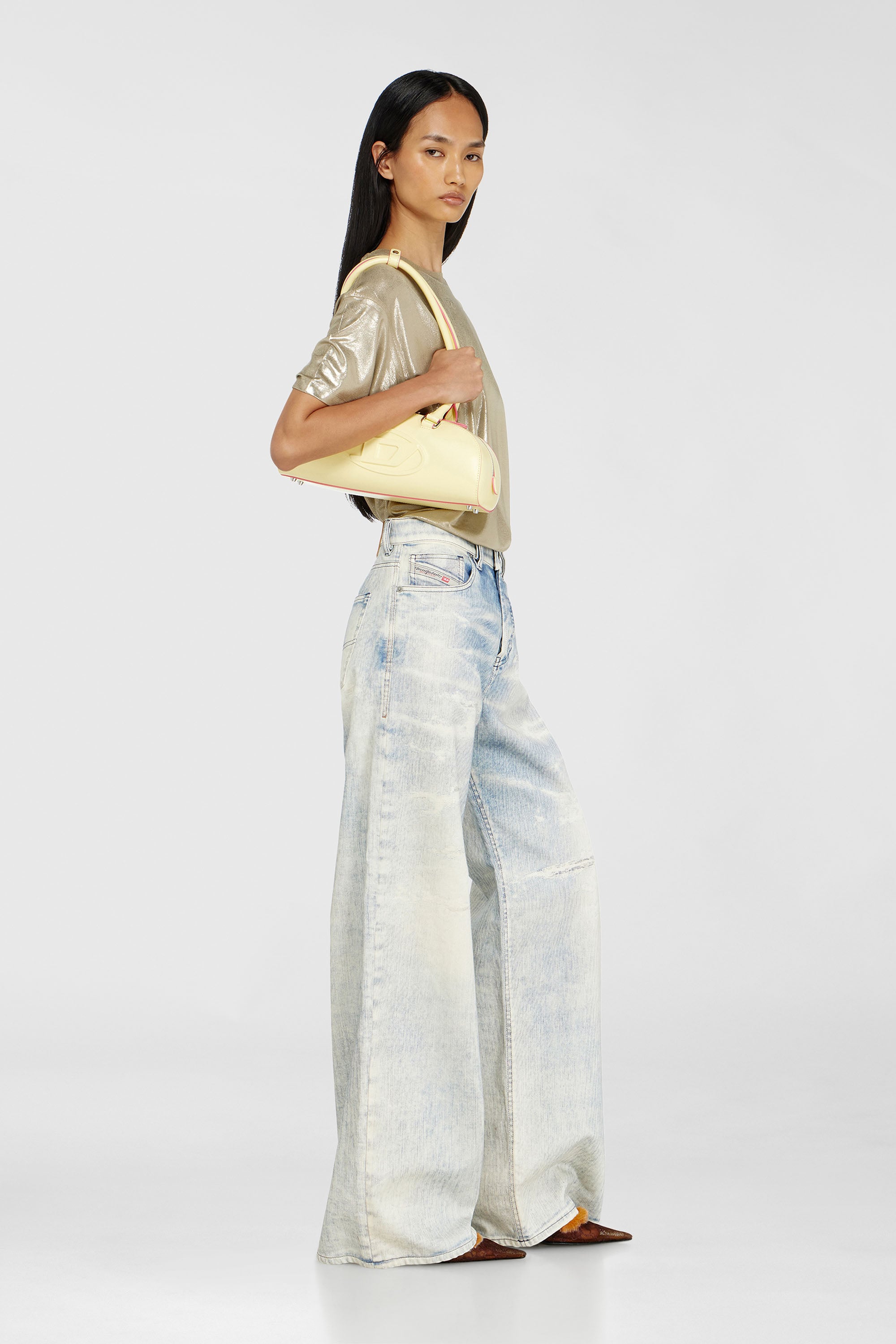 Diesel - Relaxed Jeans 1996 D-Sire 09R69 Femme, Bleu Clair - Image 2