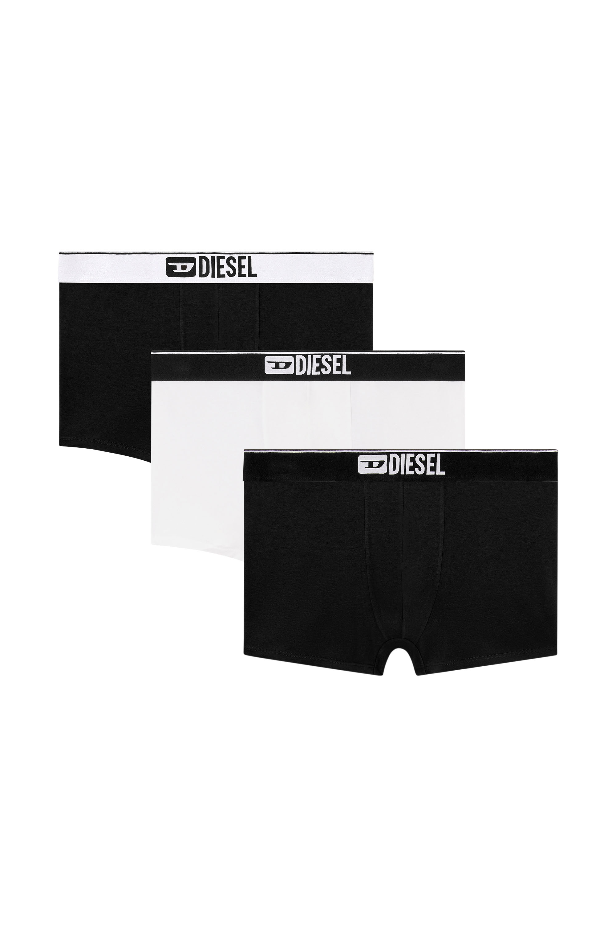 Diesel - UMBX-DAMIENTHREEPACK, Lot de trois boxers couleur unie Homme in Polychrome - 1